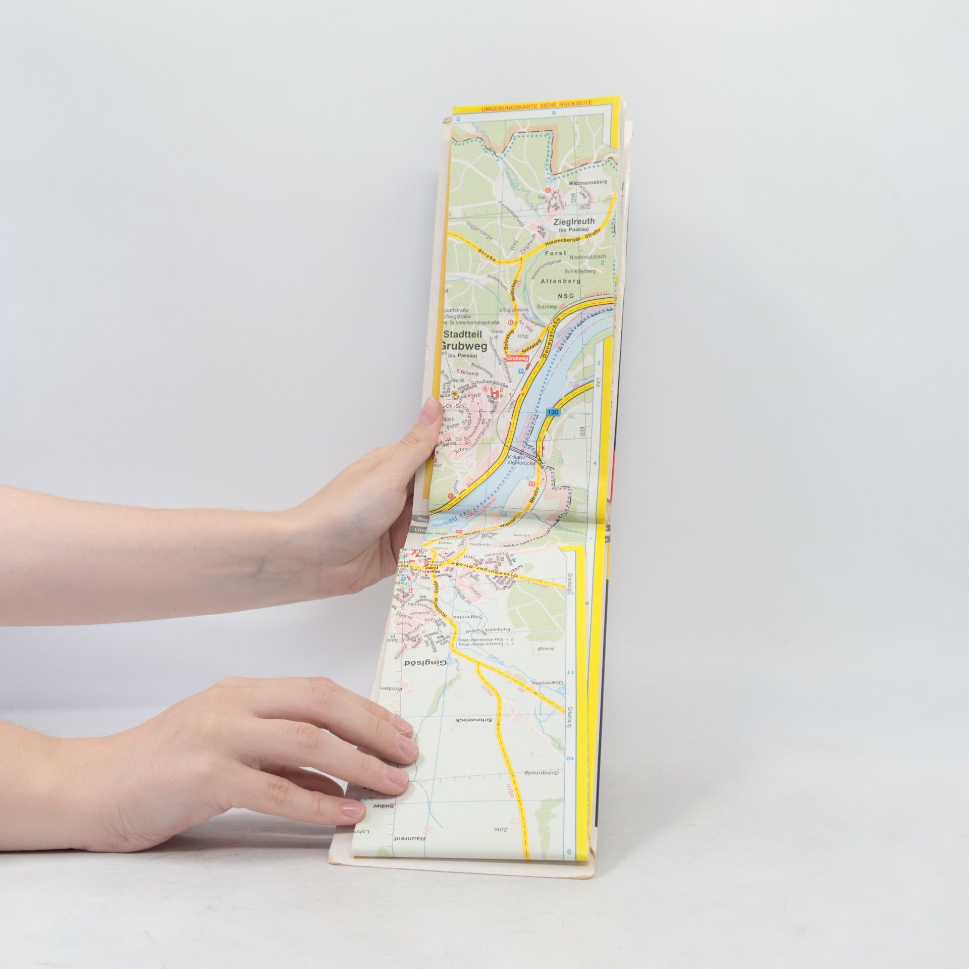 ADAC Stadtpläne: ADAC Stadtplan Passau