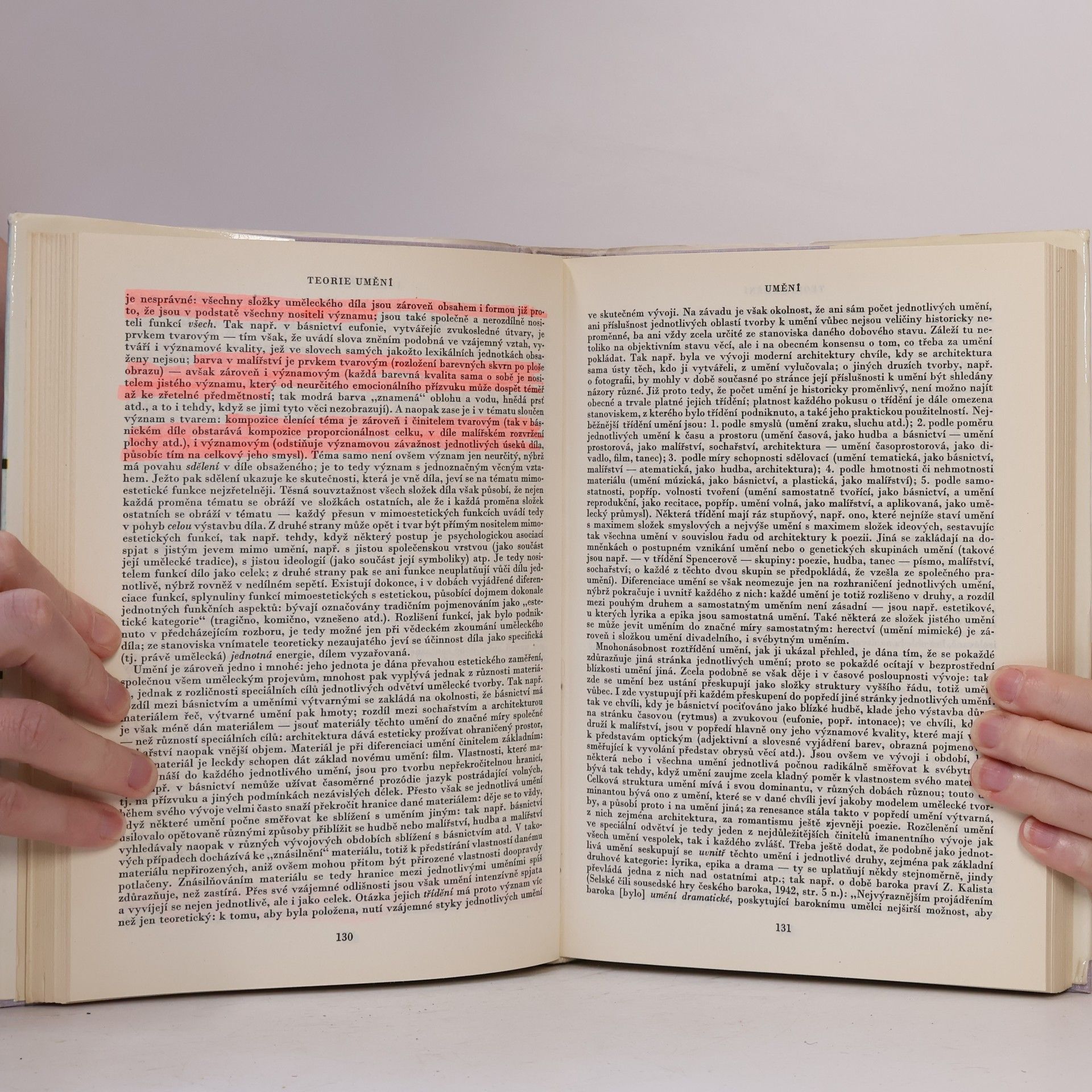 Jan Mukařovský Studie z estetiky