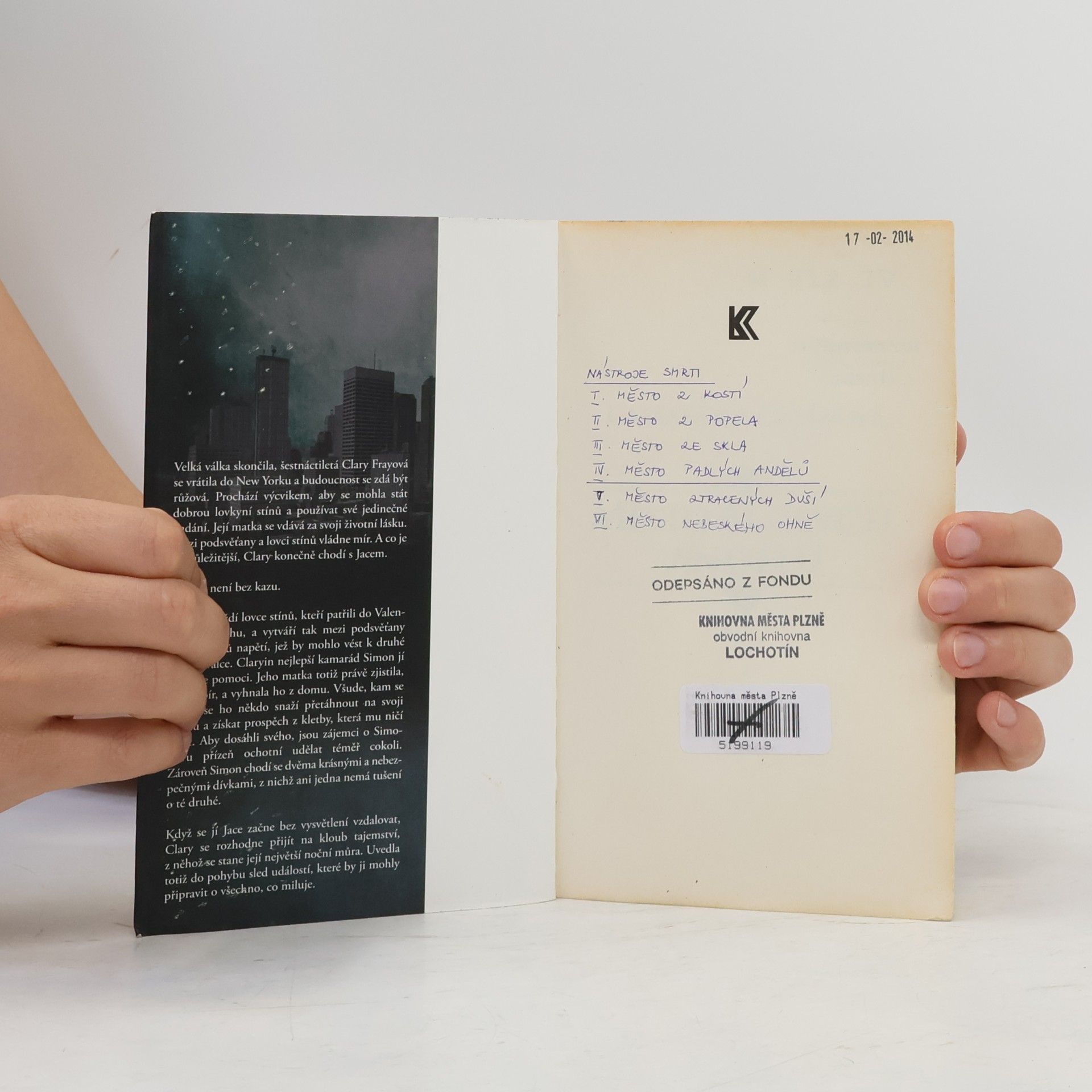 Cassandra Clare Nástroje smrti 4: Město padlých andělů