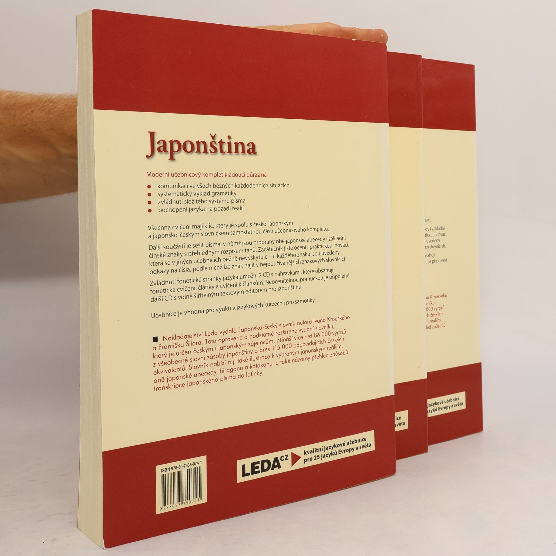 Dita Nymburská Japonština - Učebnice, Písmo, Slovníčky a klíč