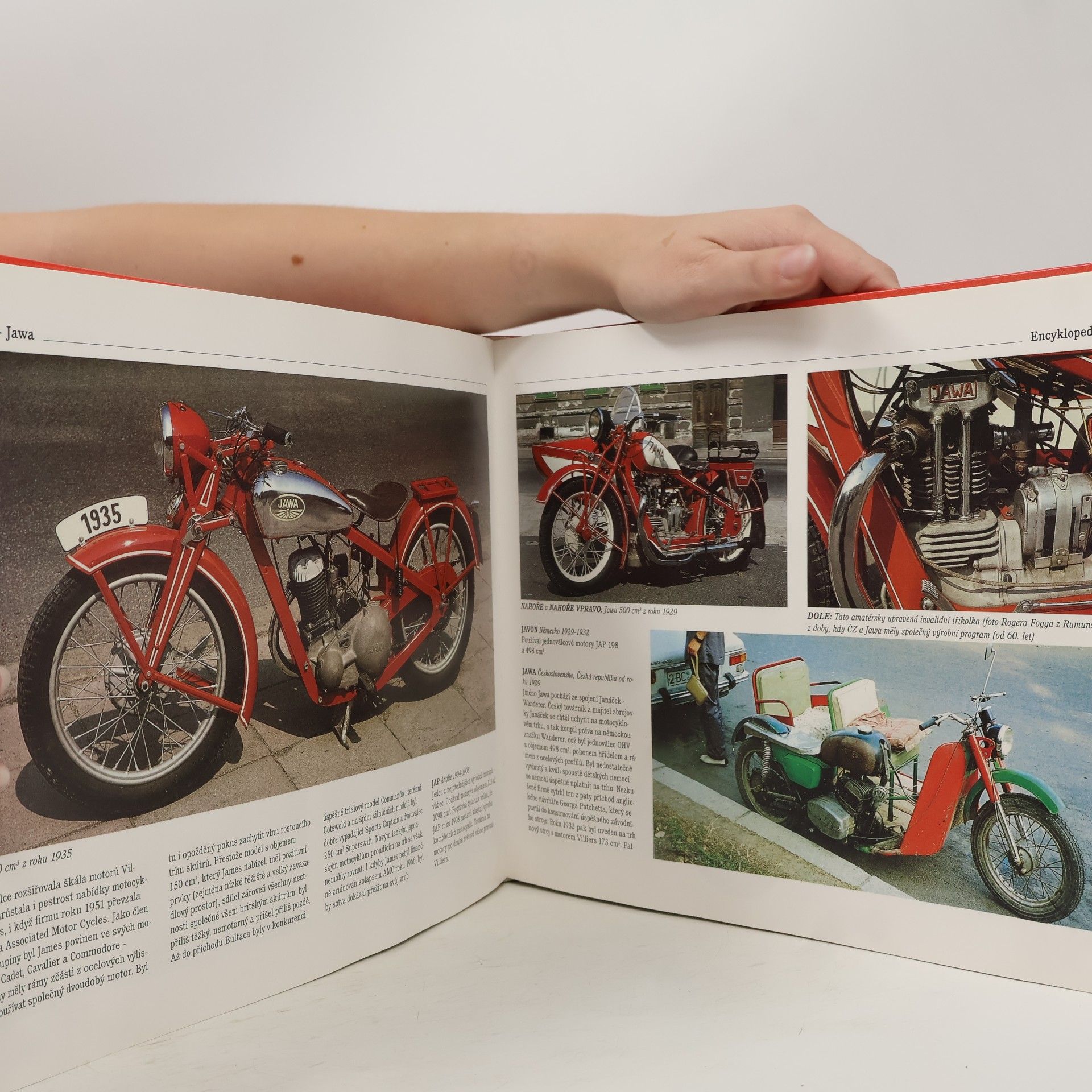 Peter Henshaw Encyklopedie motocyklů