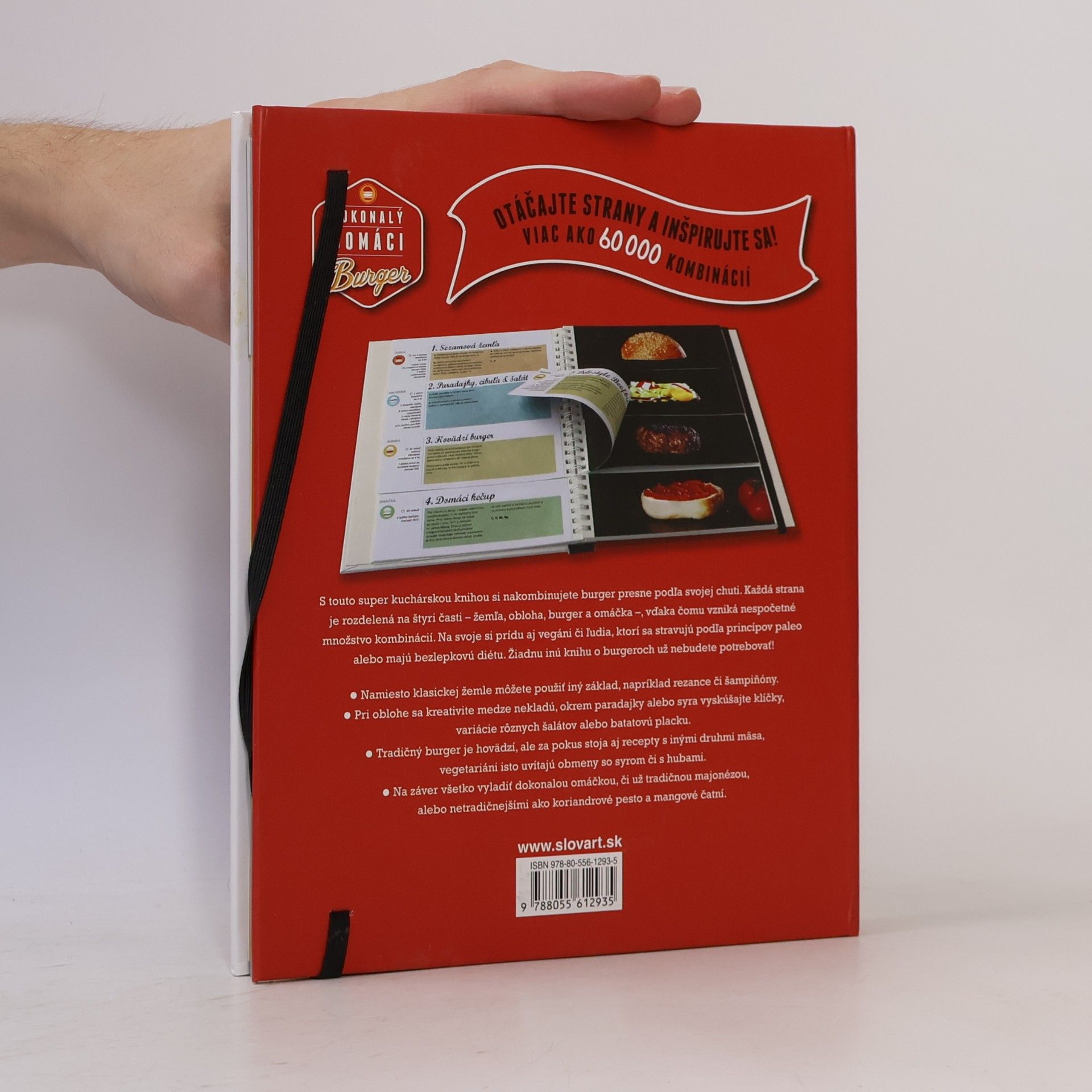 Vicki Smallwood Dokonalý domáci burger - mäsový, vegetariánsky, paleo, bezplekový