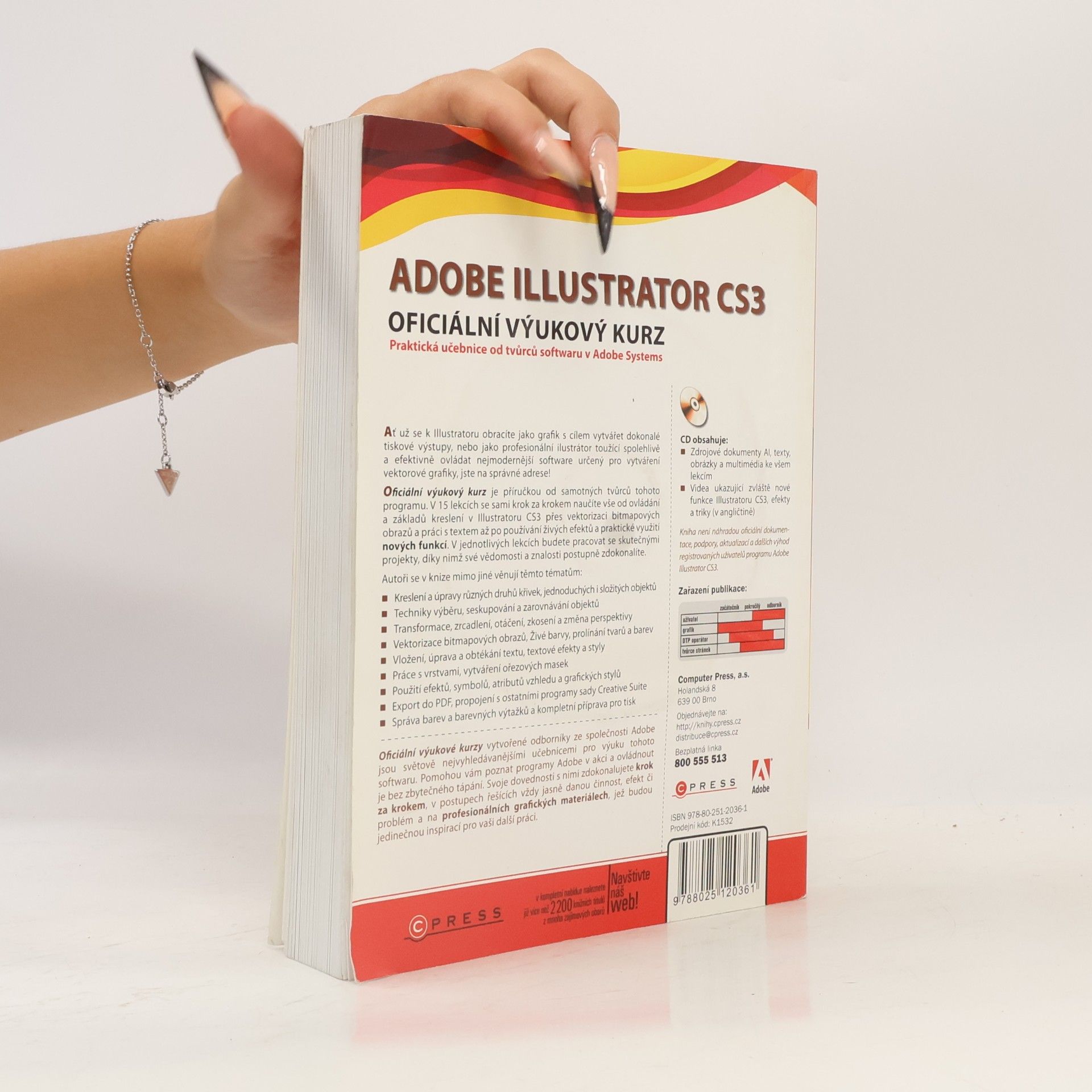 Magdalena Kolínová Adobe Illustrator CS3 : oficiální výukový kurz