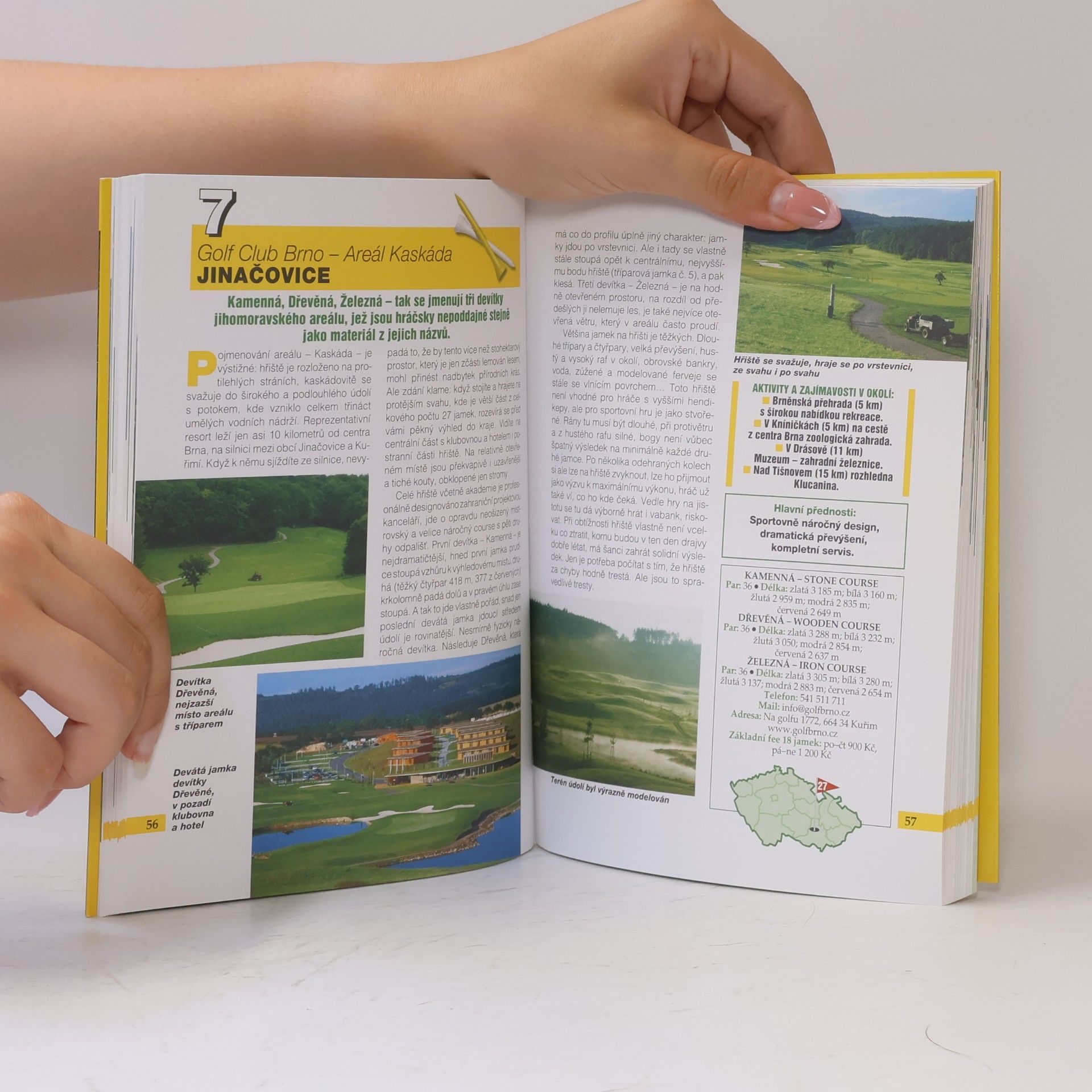 Andrej Halada Golf křížem krážem po Česku