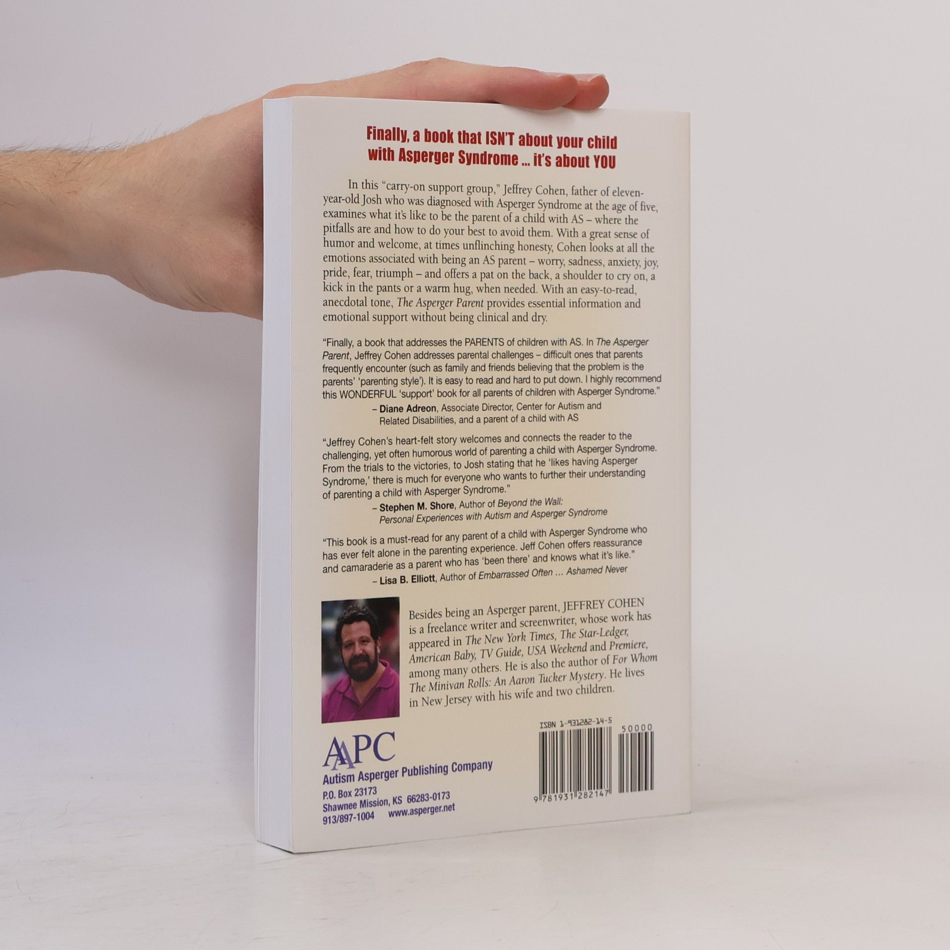 Jeffrey Cohen The Asperger Parent