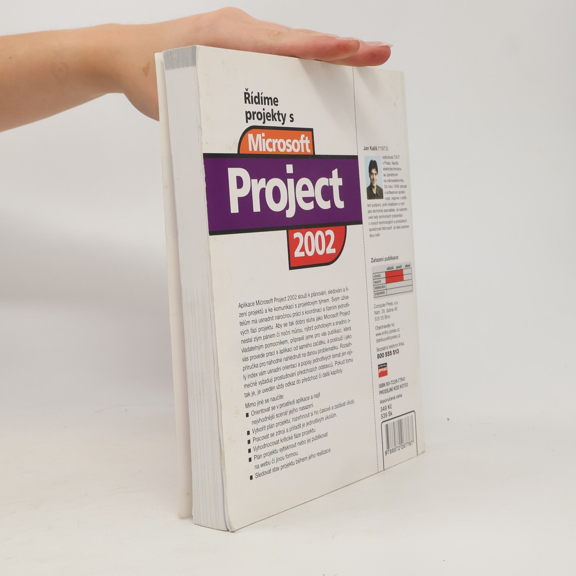 Jan Kališ Řídíme projekty s Microsoft Project 2002