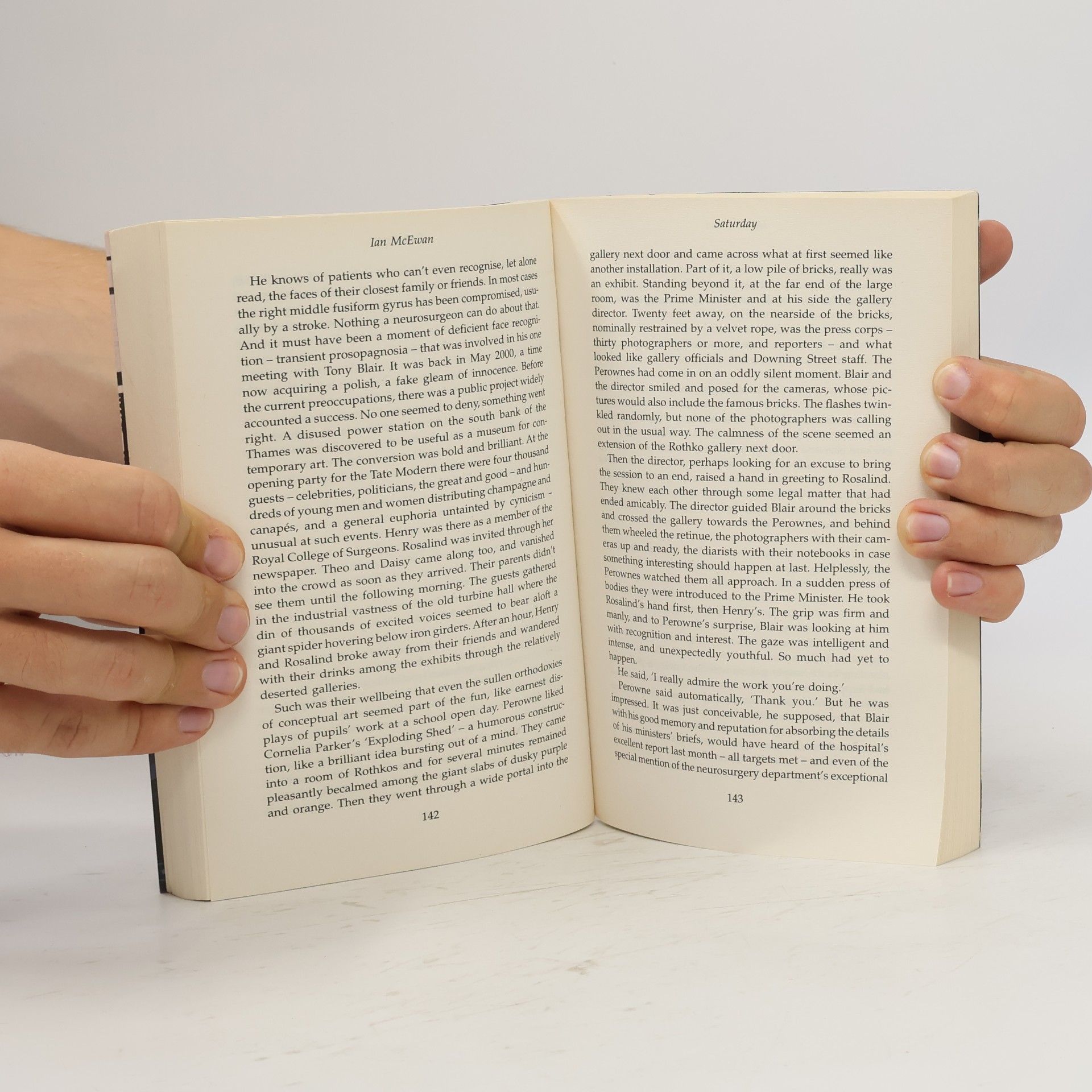 Ian McEwan Saturday