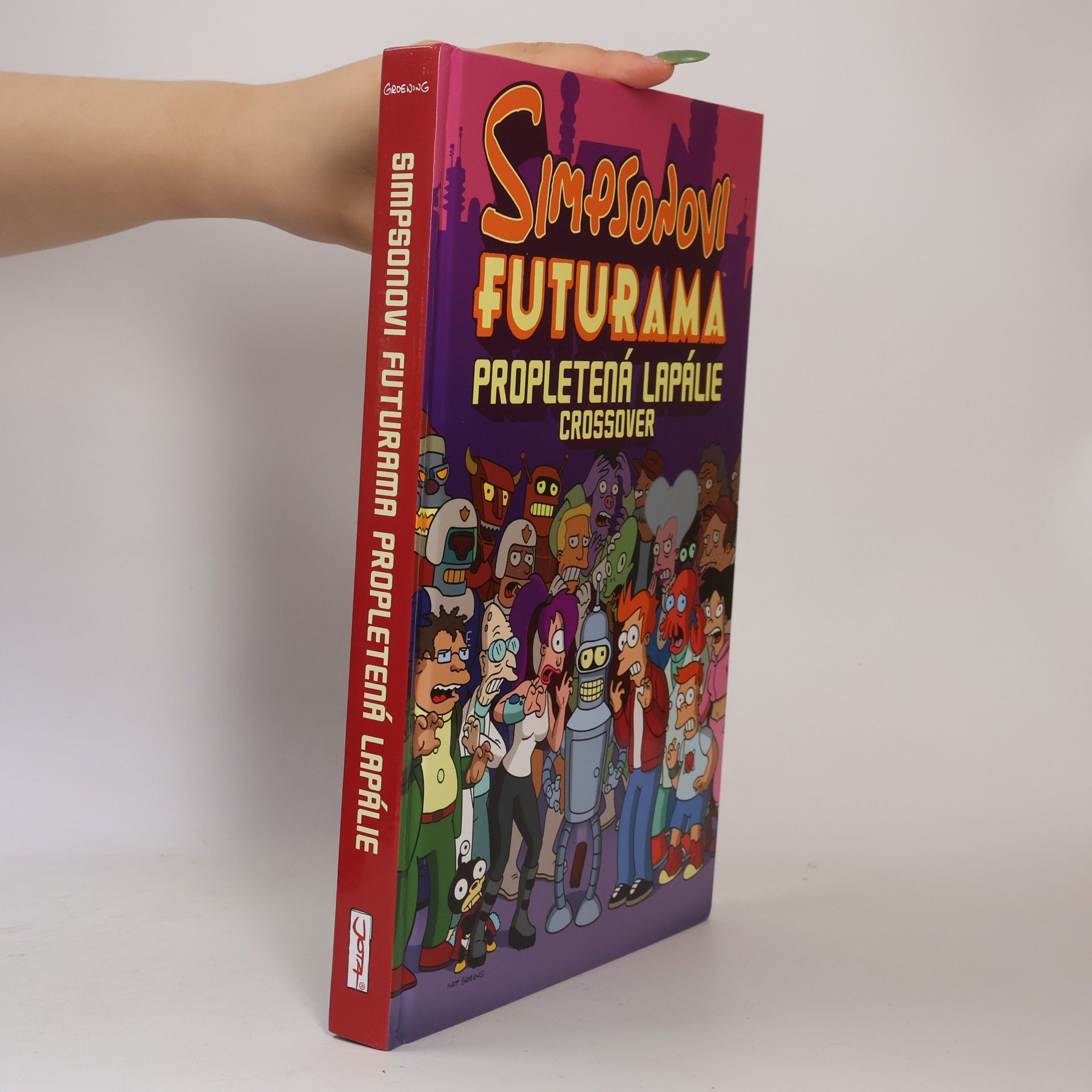 Matt Groening Simpsonovi - Futurama. Propletená lapálie: Crossover (s přílohou)