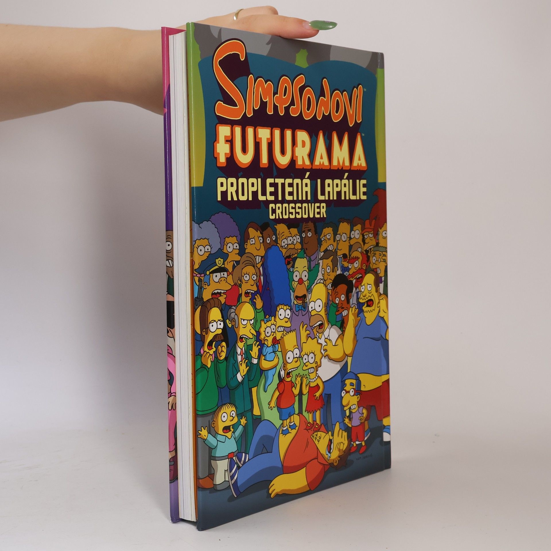 Matt Groening Simpsonovi - Futurama. Propletená lapálie: Crossover (s přílohou)