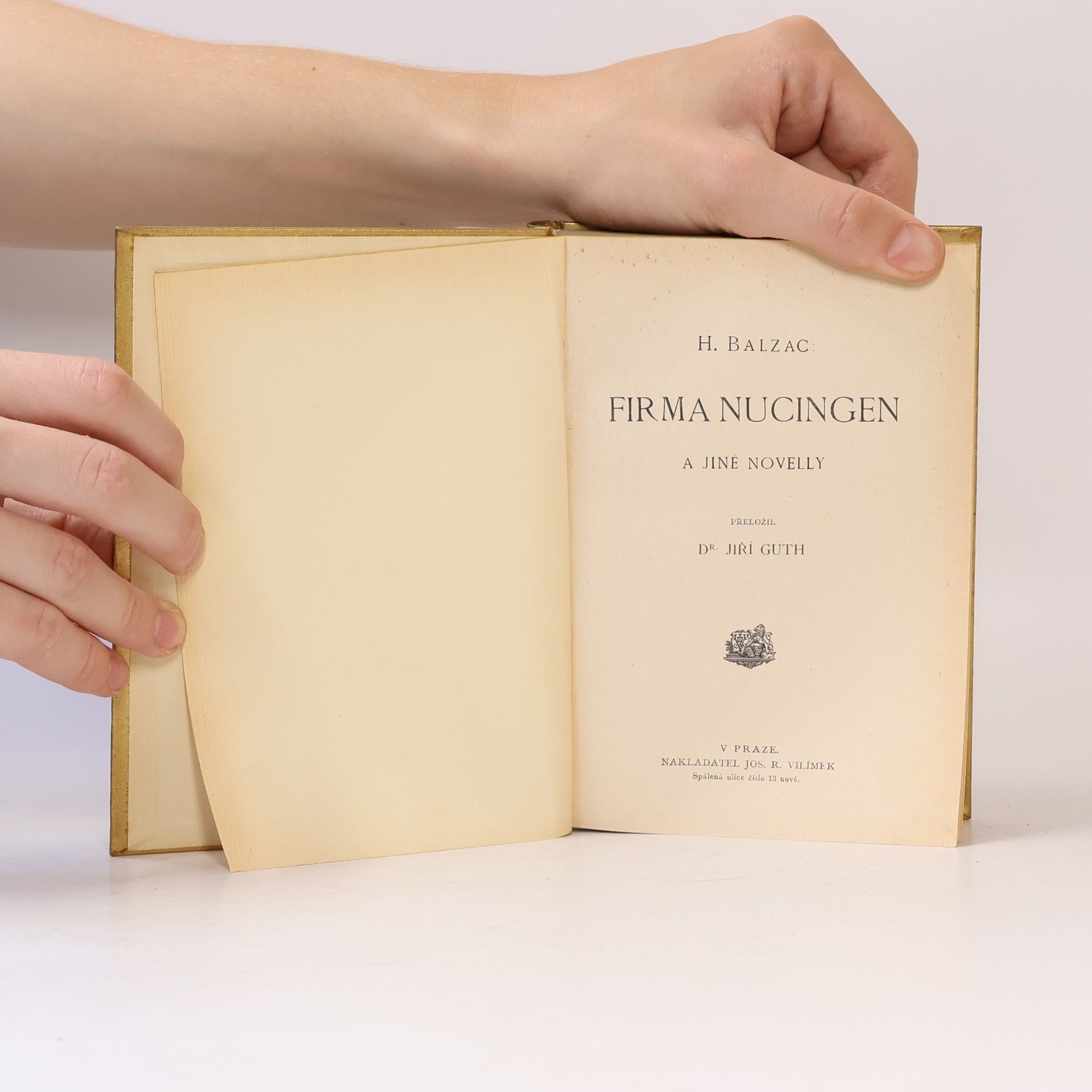 Honoré de Balzac Firma Nucingen