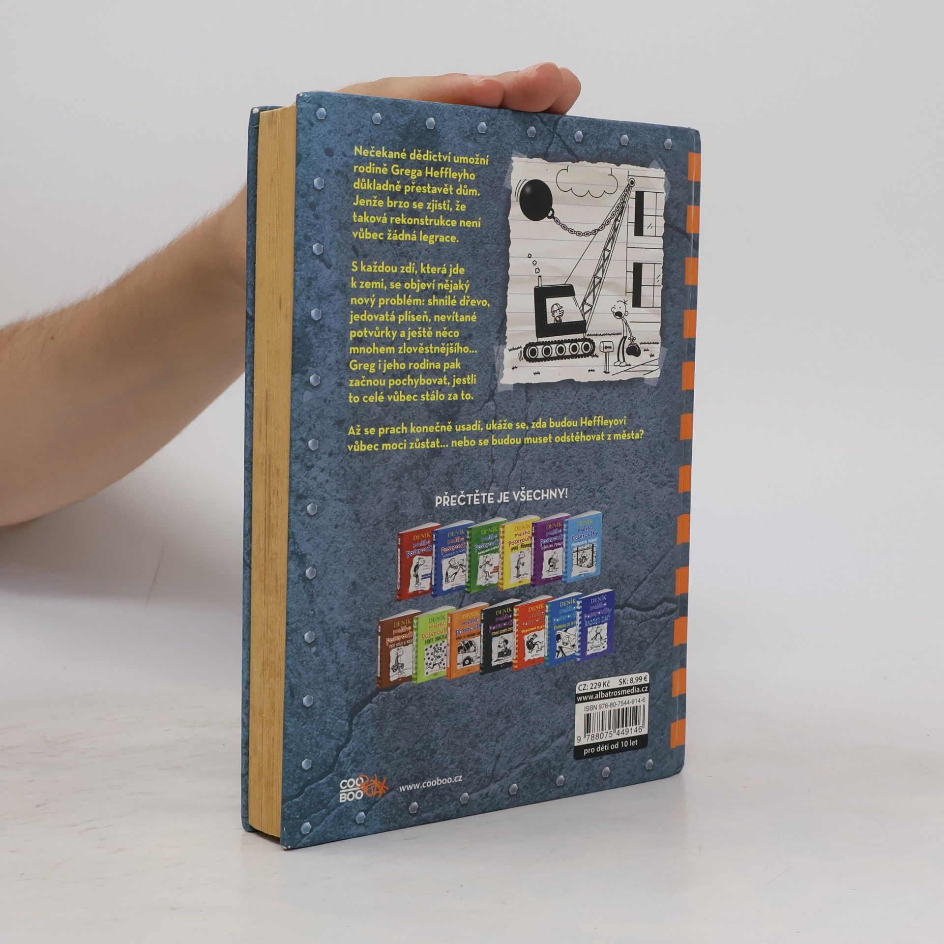 Jeff Kinney Deník malého poseroutky 14. Na spadnutí