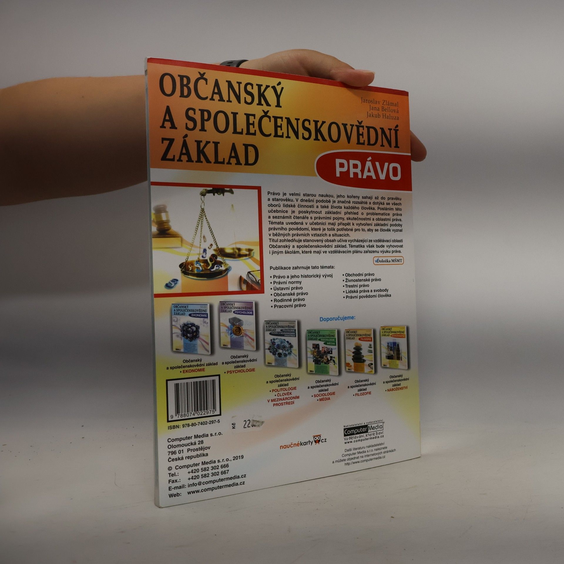 Jana Bellová Občanský a společenskovědní základ - Právo