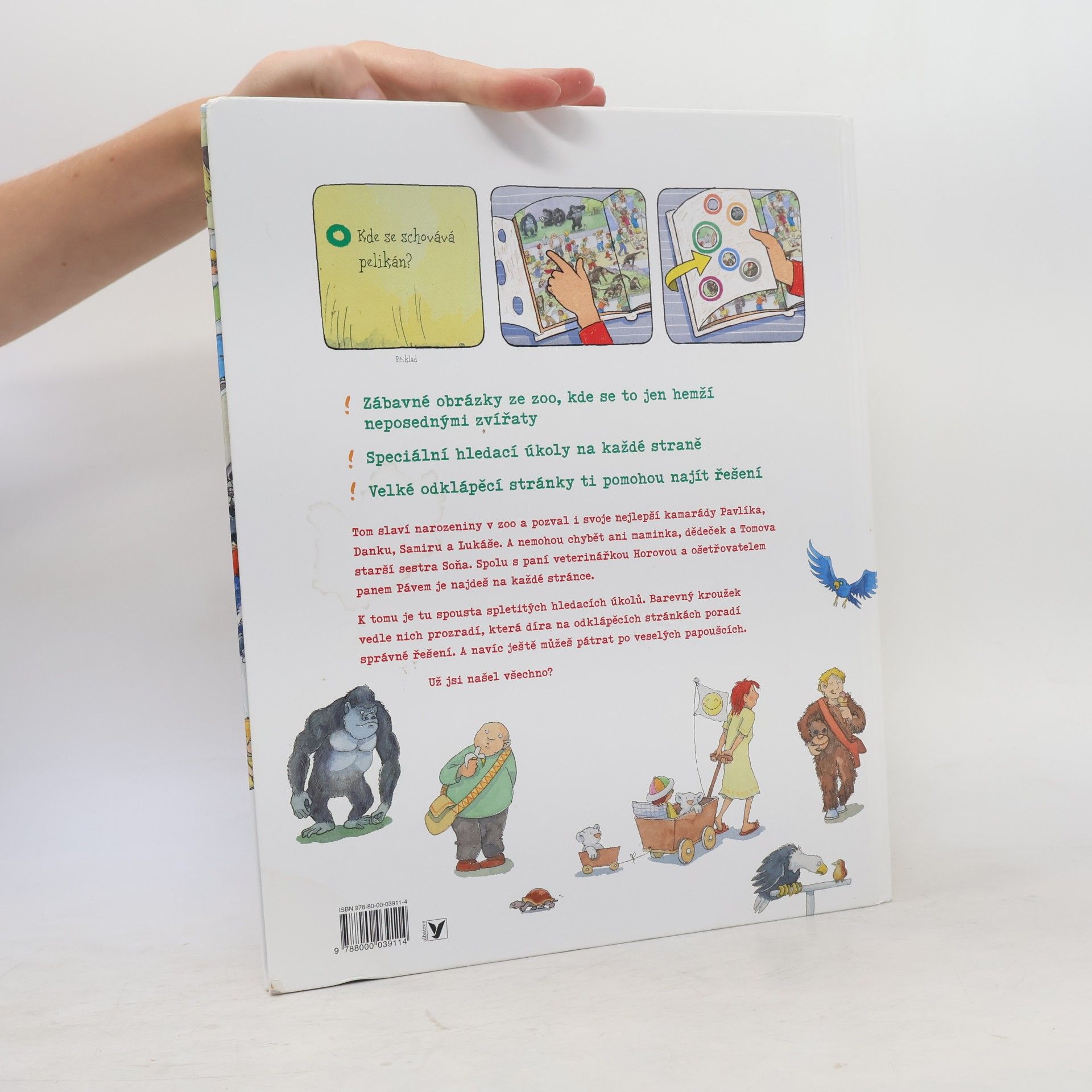 Ines Rarisch Knížka samá díra - V zoo