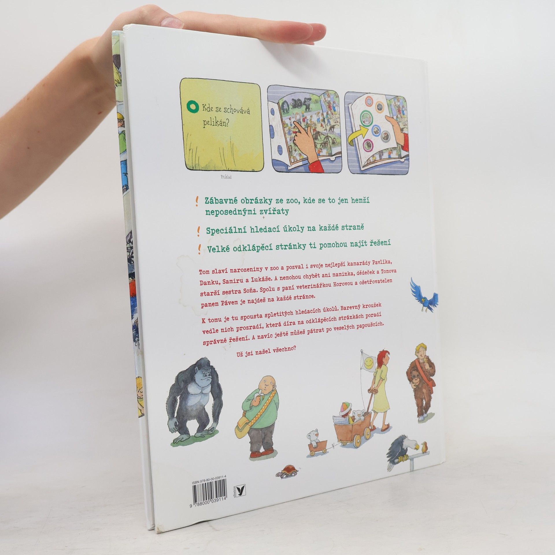 Ines Rarisch Knížka samá díra - V zoo