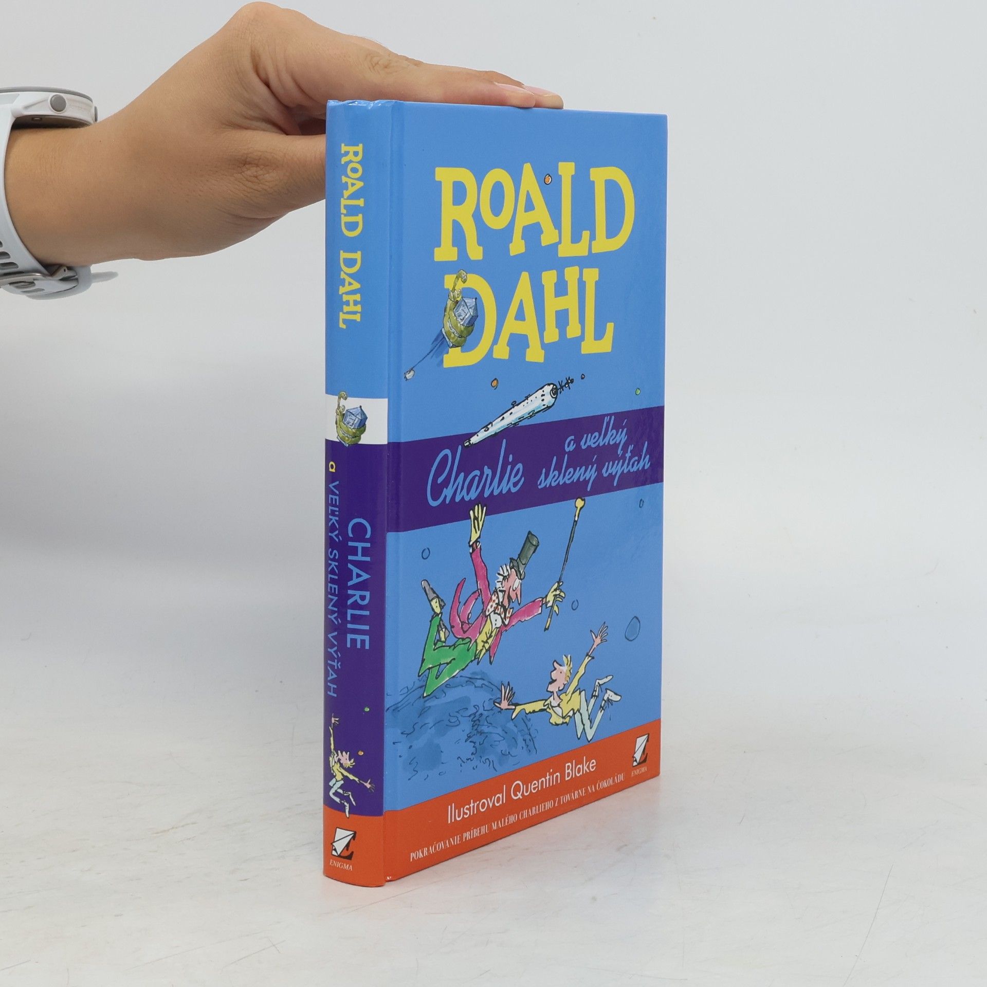 Roald Dahl Charlie a veľký sklený výťah