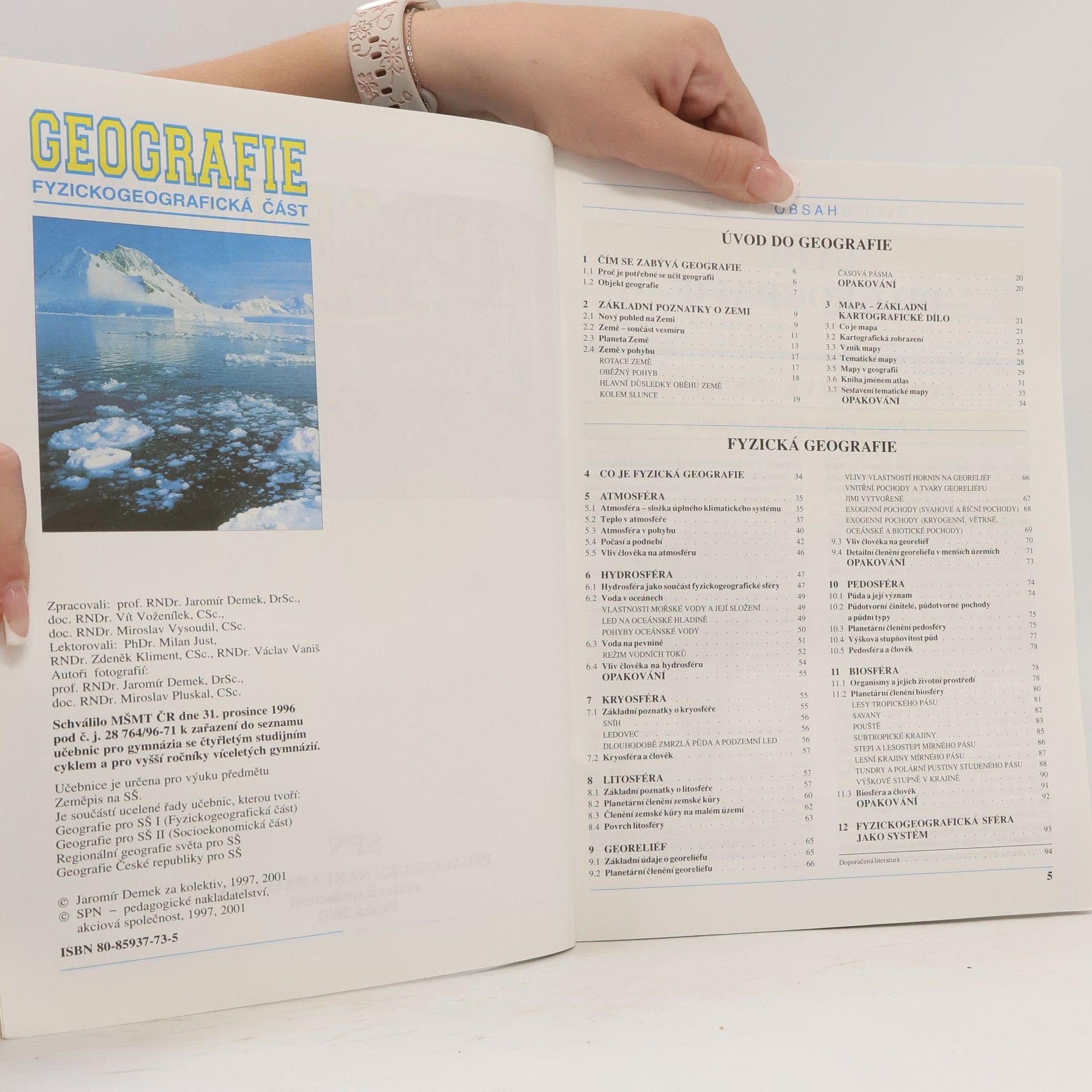 Jaromír Demek Geografie 1 Fyzickogeografická část pro střední školy