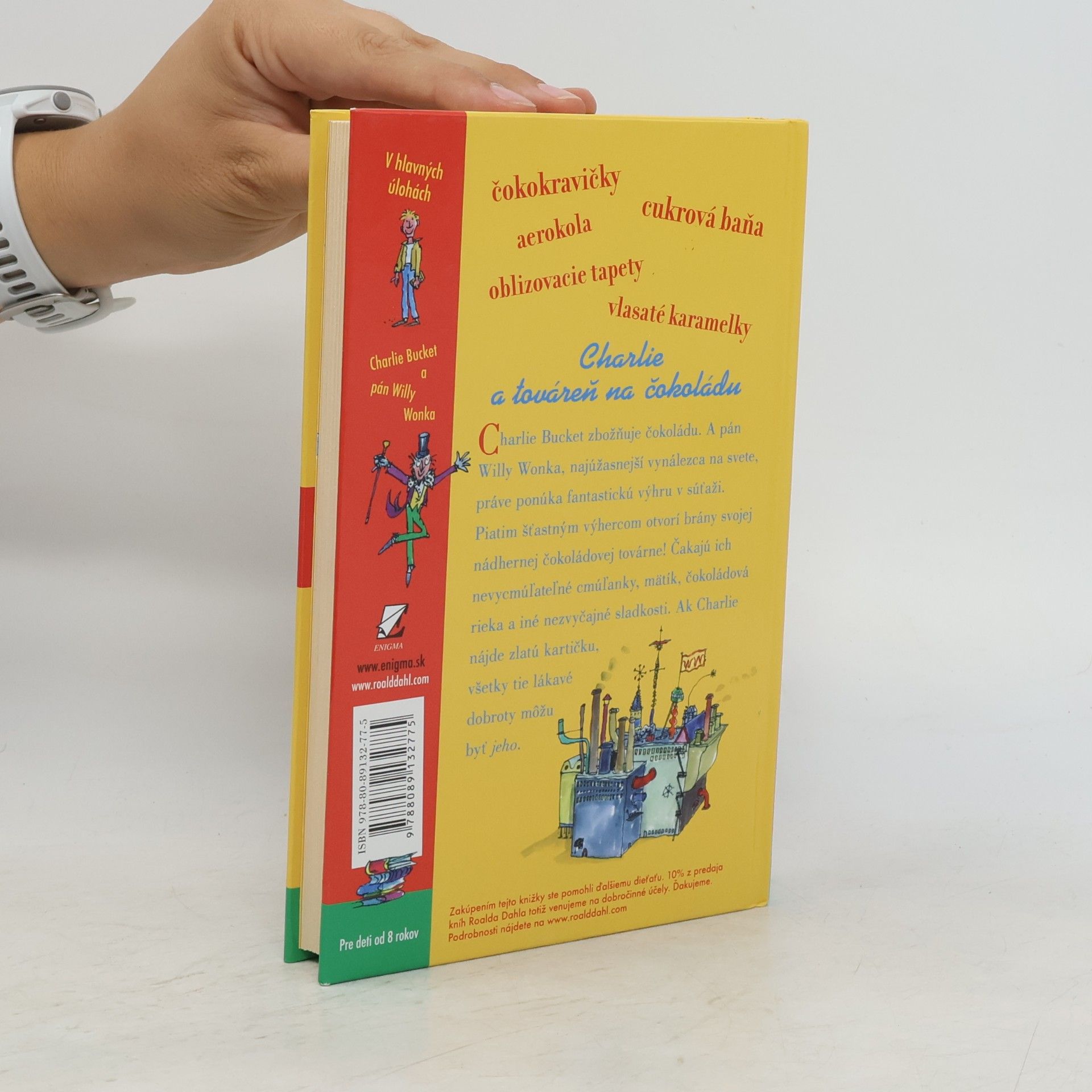 Roald Dahl Charlie a továreň na čokoládu