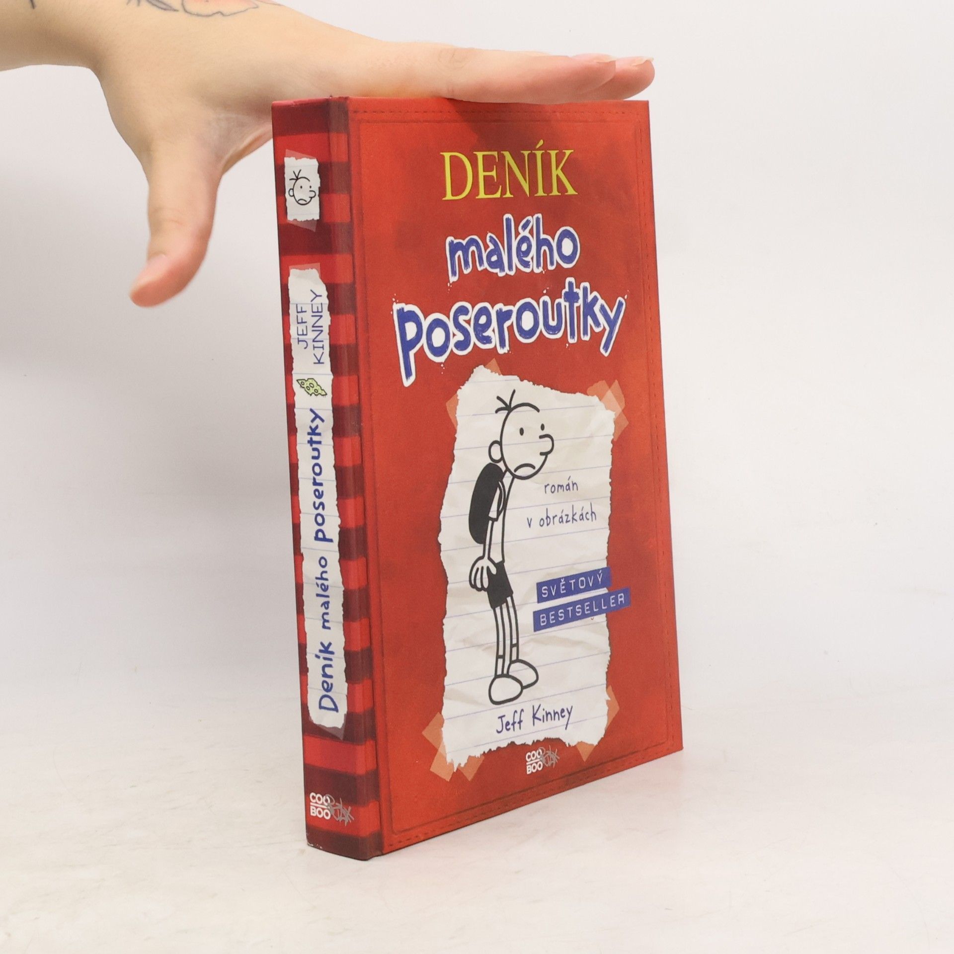Jeff Kinney Deník malého poseroutky 1