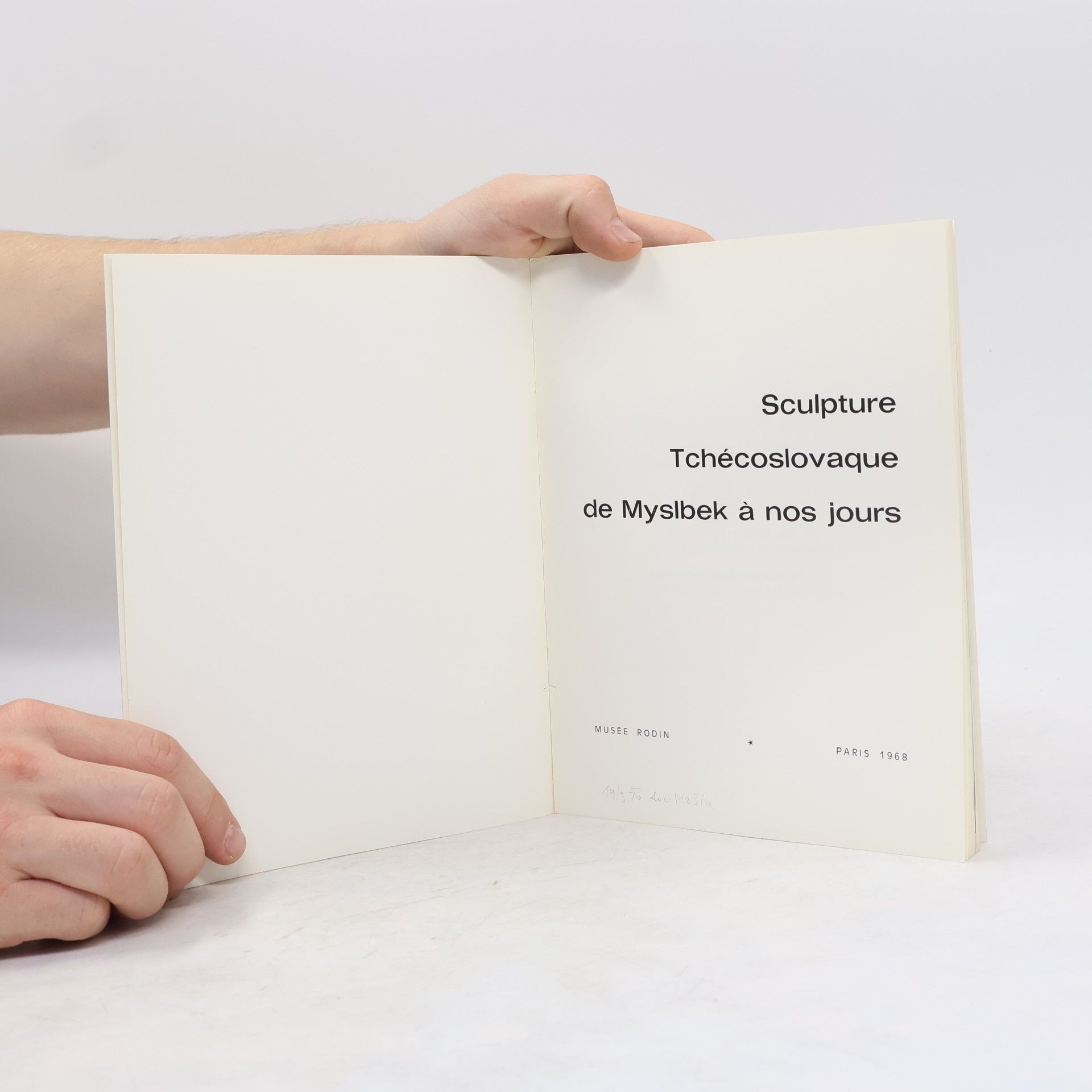 Collectif d'auteurs Sculpture Tchécoslovaque de Myslbek a nos jours
