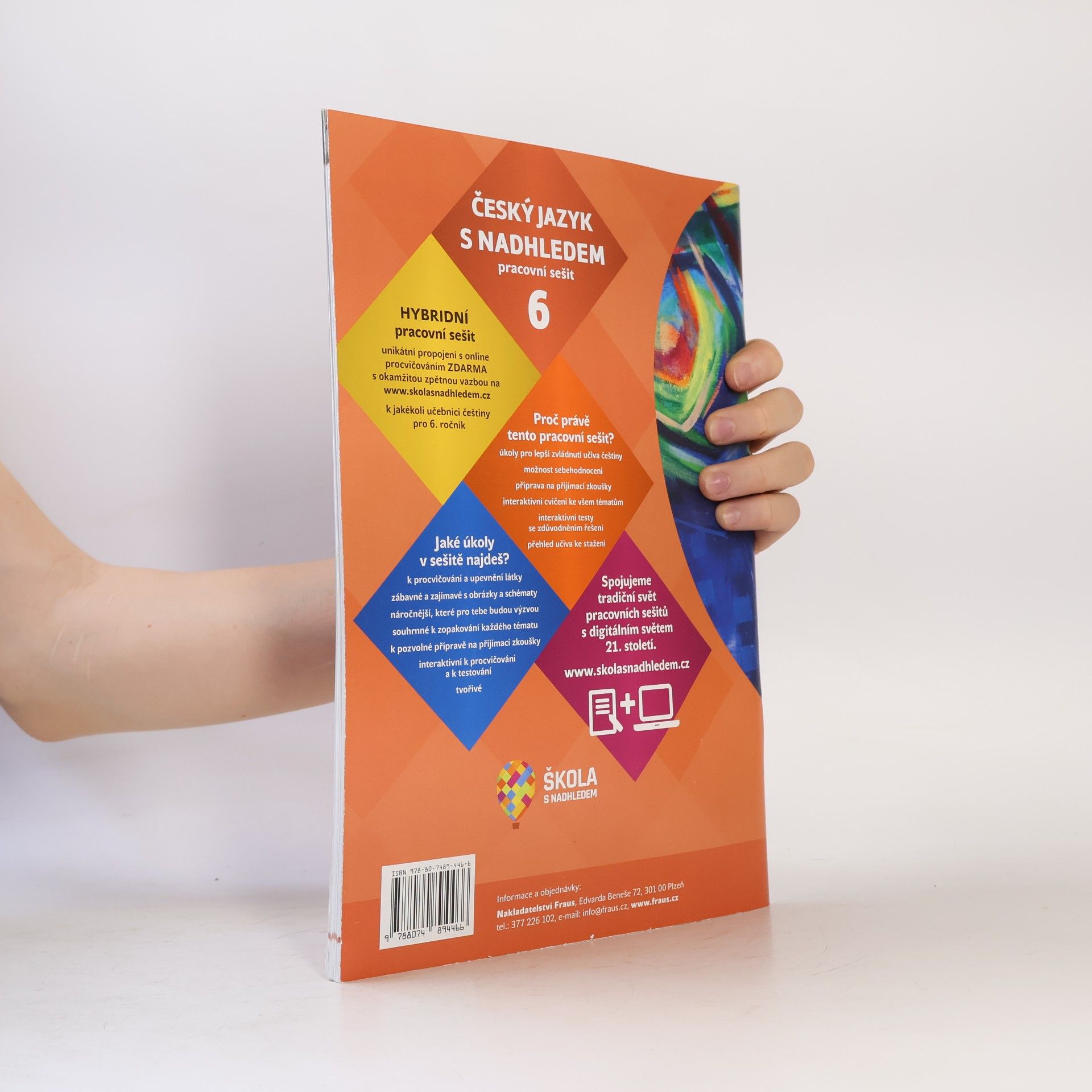 Various authors Český jazyk s nadhledem 6. Pracovní sešit pro základní školy a víceletá gymnázia