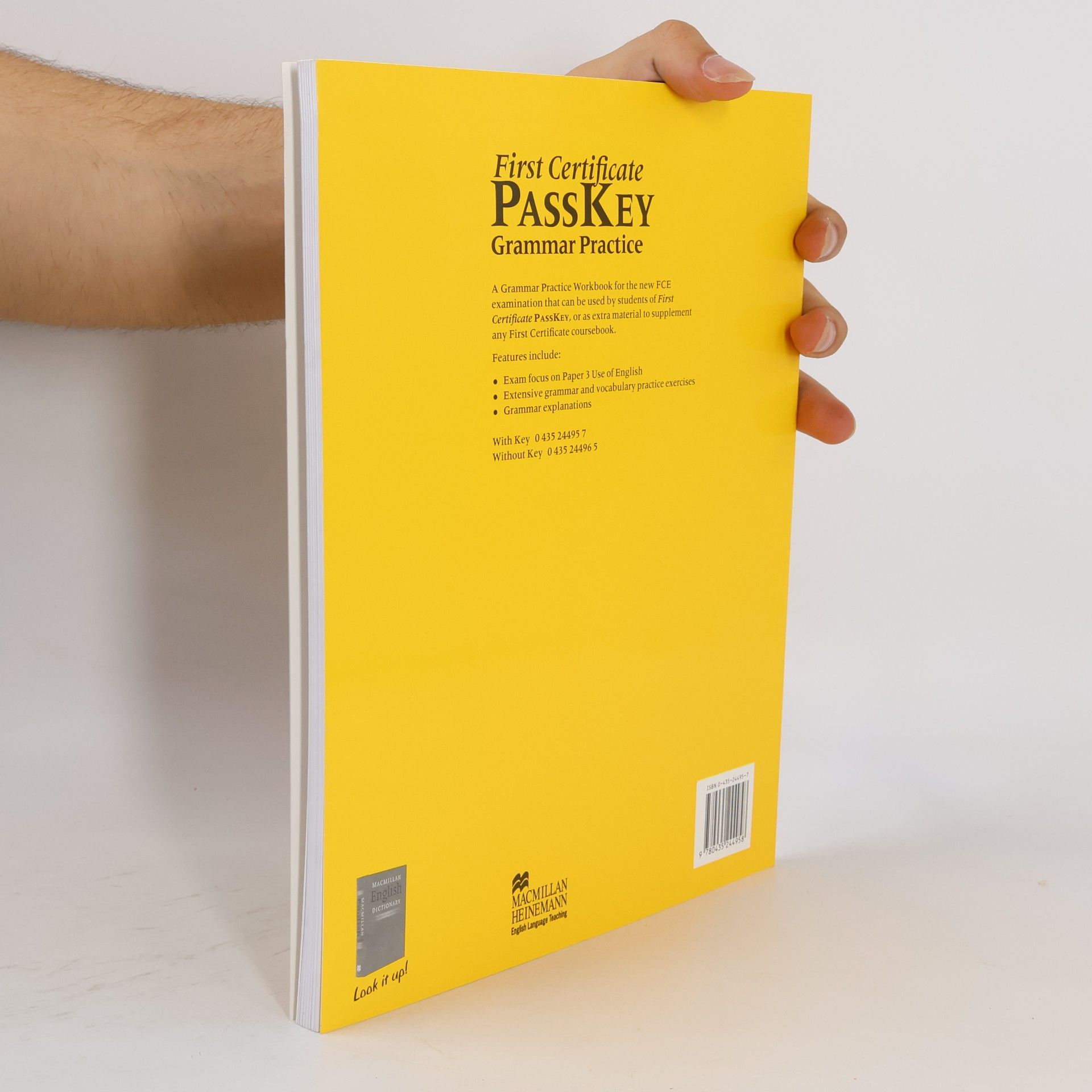 David McKeegan First certificate passkey. Grammar practice