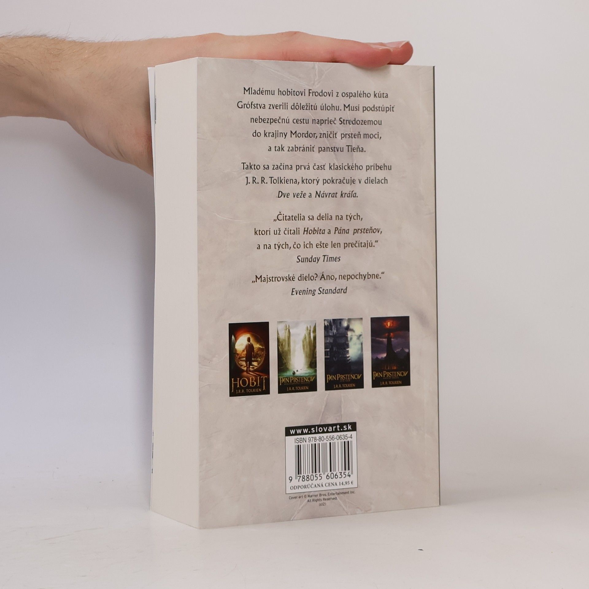 J. R. R. Tolkien Pán prsteňov 1. Spoločenstvo prsteňa