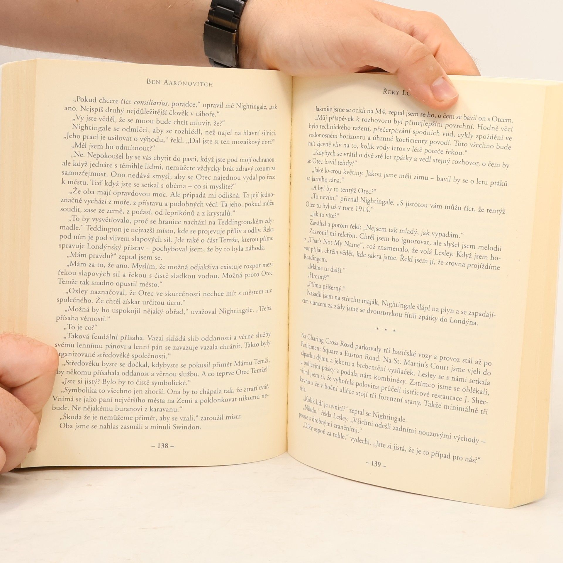 Ben Aaronovitch Řeky Londýna
