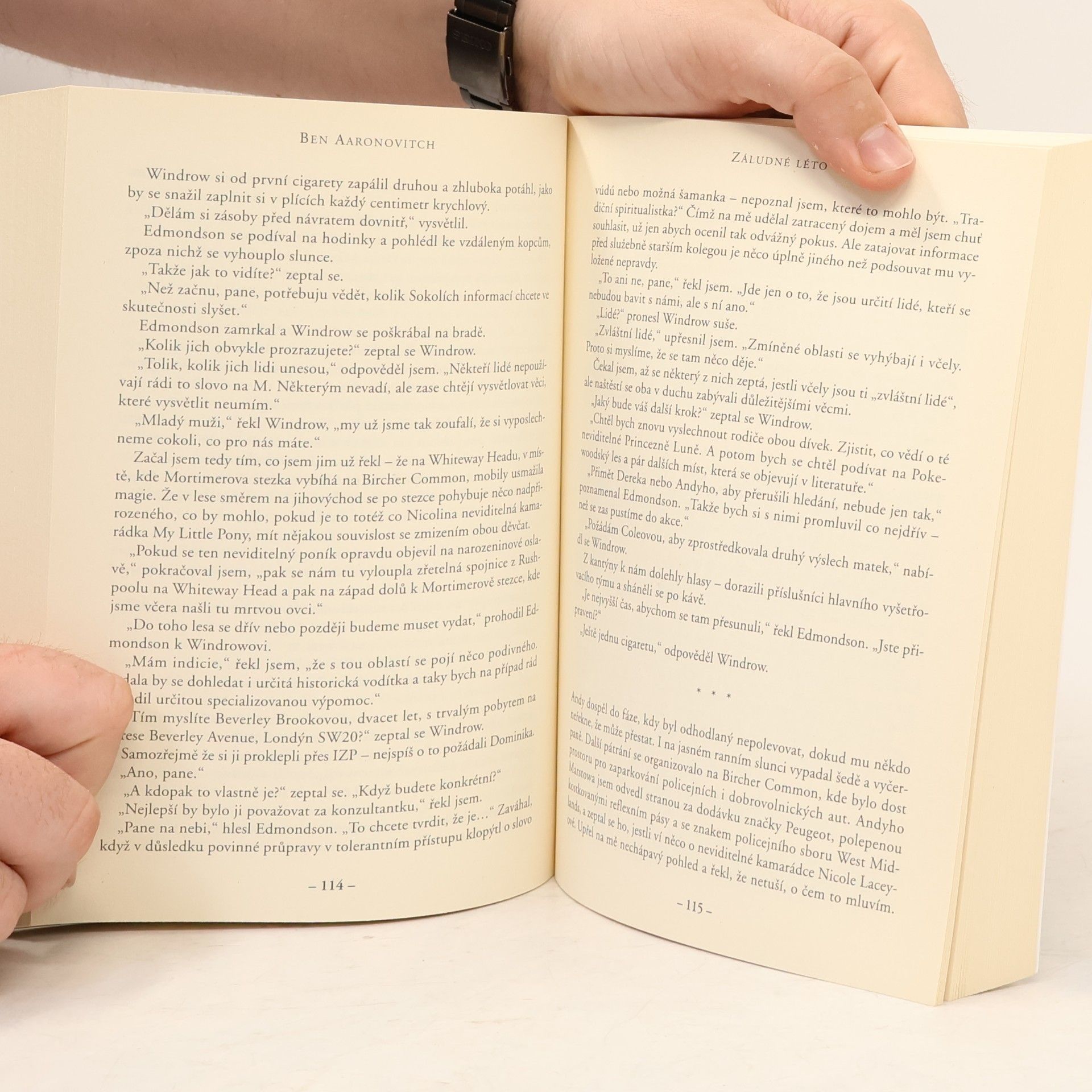 Ben Aaronovitch Záludné léto