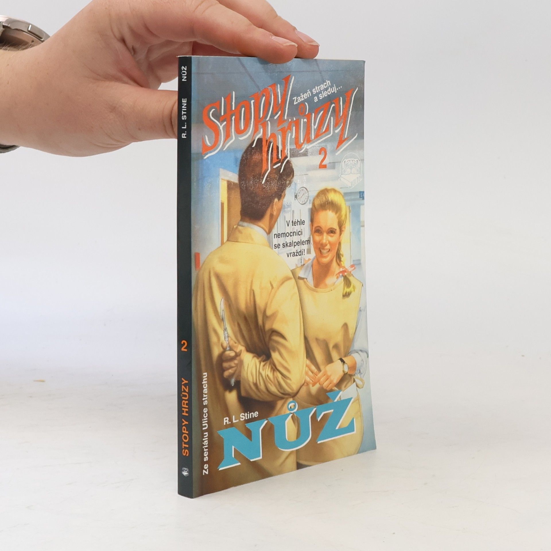 R. L. Stine Nůž. Stopy hrůzy 2
