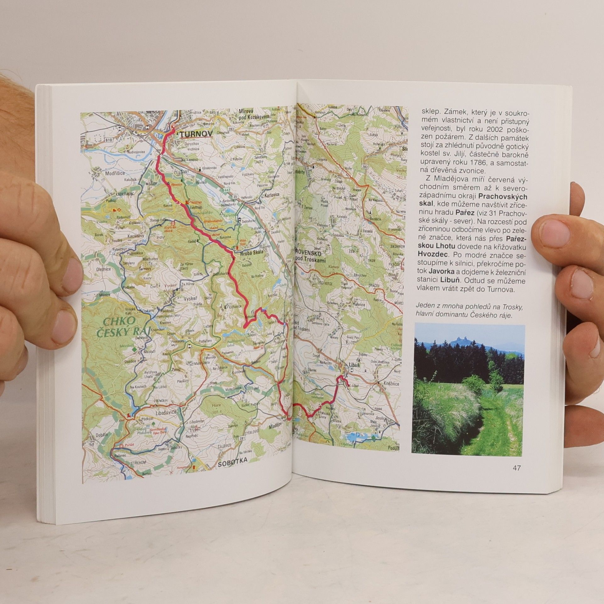 Marek Podhorský Český ráj a Podkrkonoší : 50 vybraných turistických tras