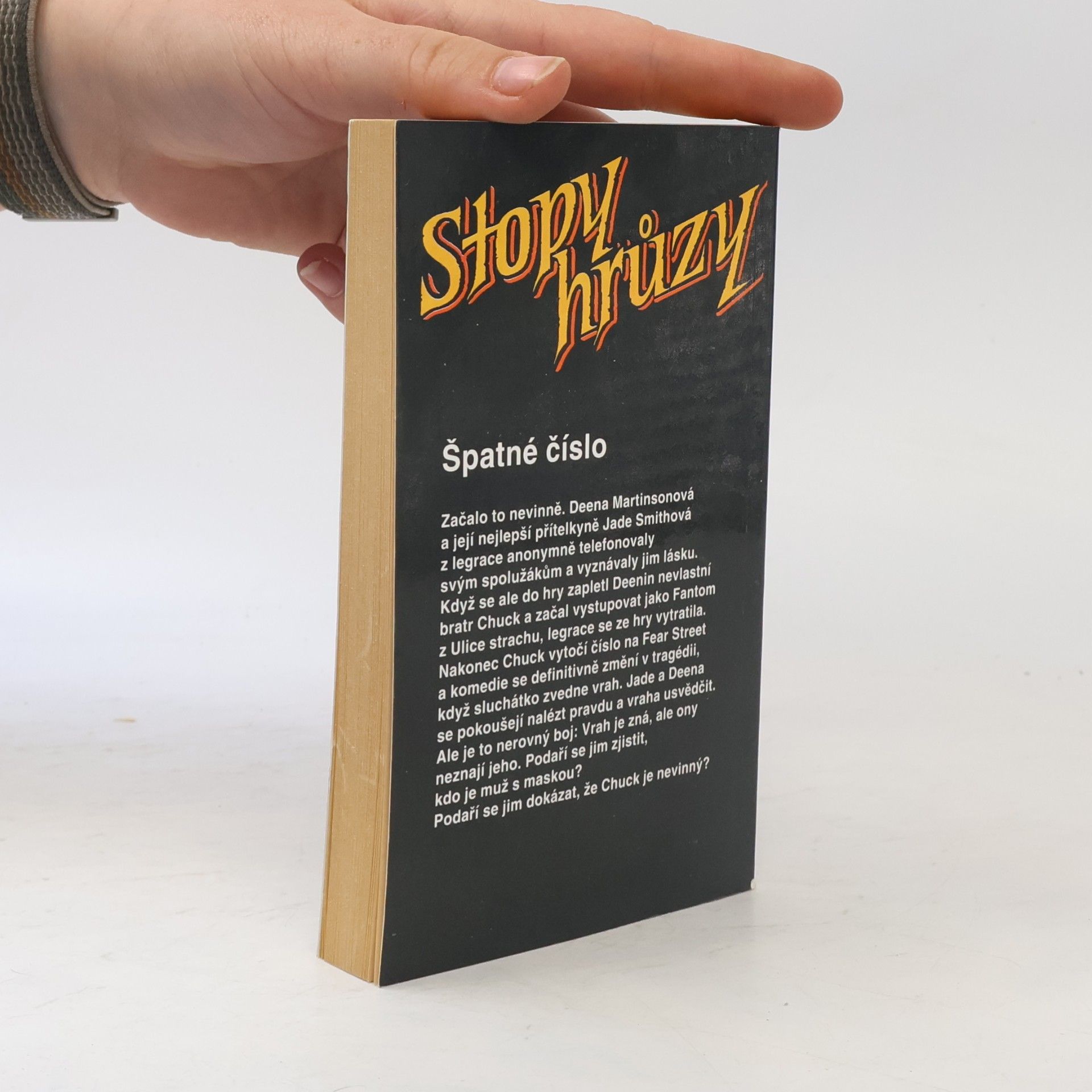 R. L. Stine Haló, tady fantom!