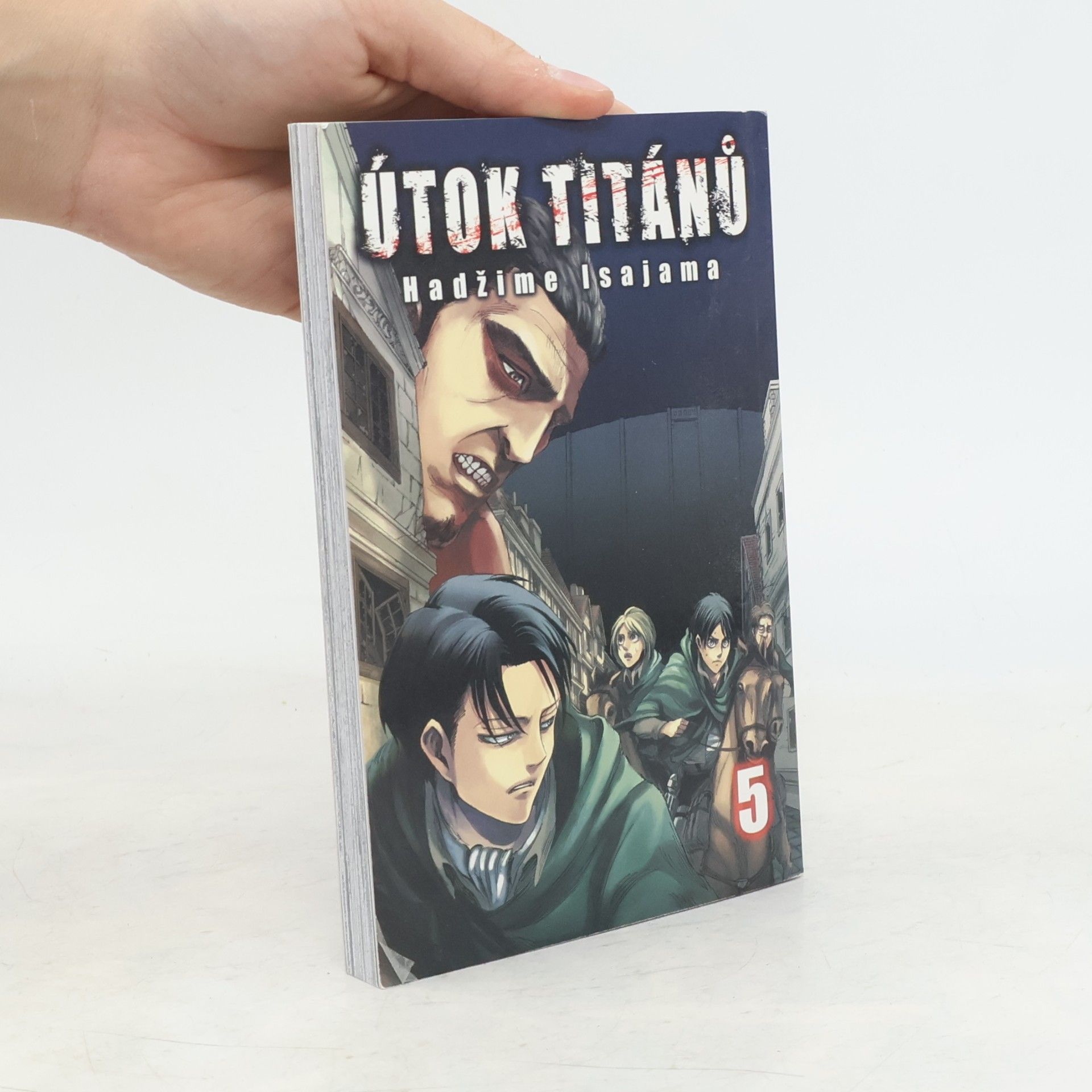 Hadžime Isajama Útok titánů. 5