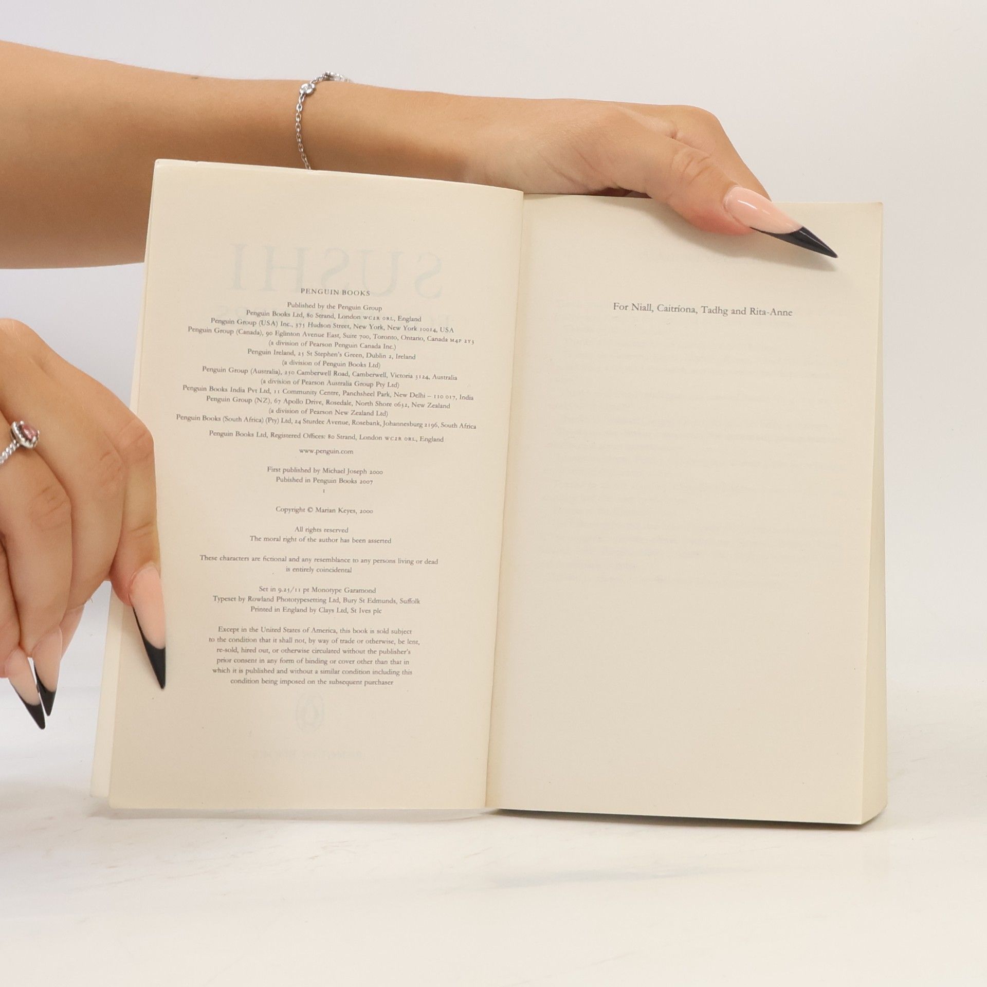 Marian Keyes Sushi for Beginners