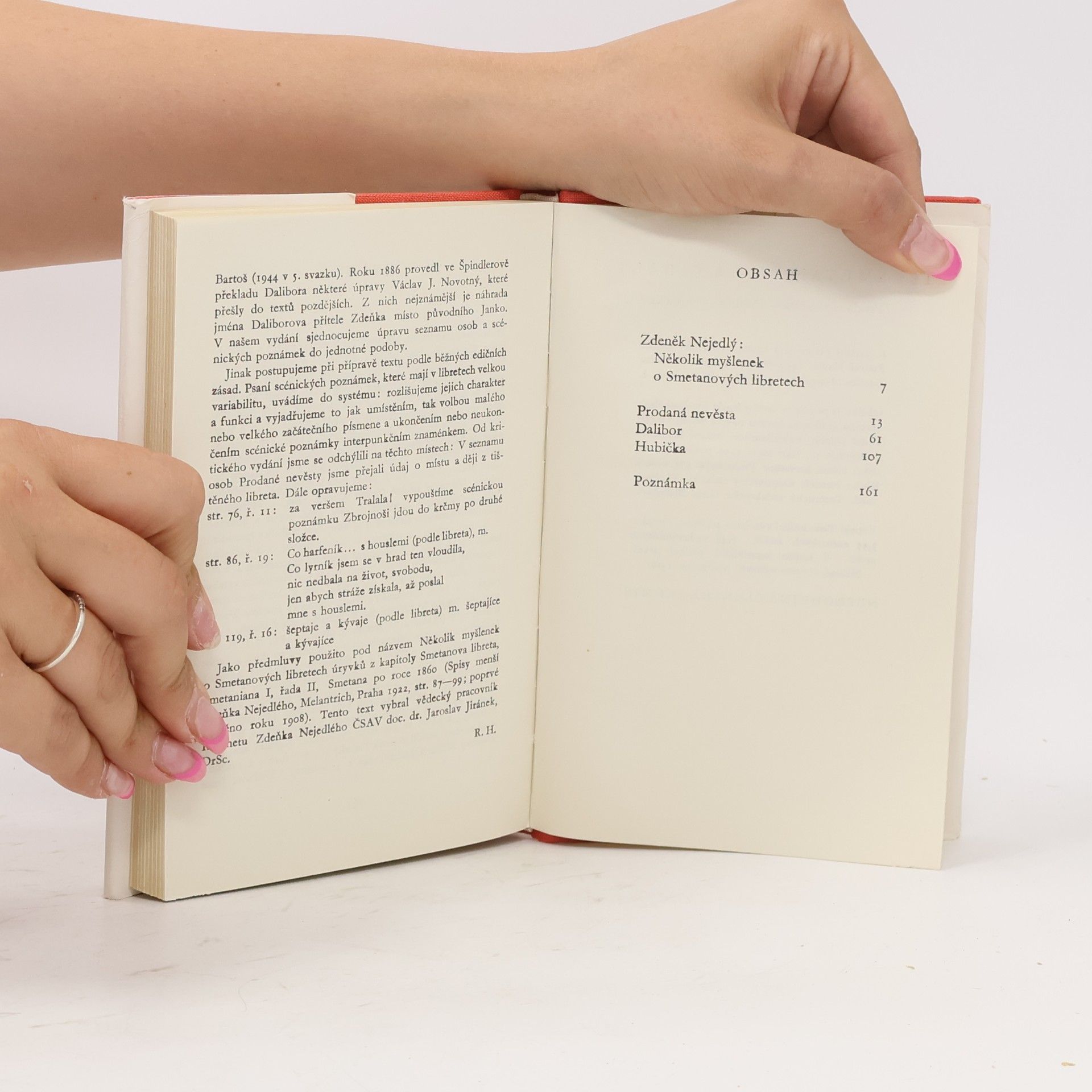 Rudolf Havel Tři Smetanovská libreta
