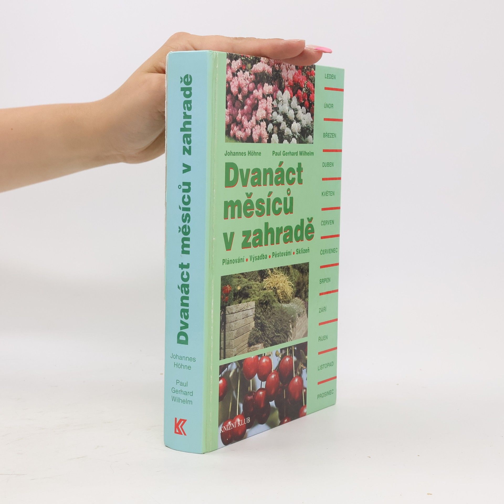 Johannes Höhne Dvanáct měsíců v zahradě : plánování, výsadba, pěstování, sklizeň