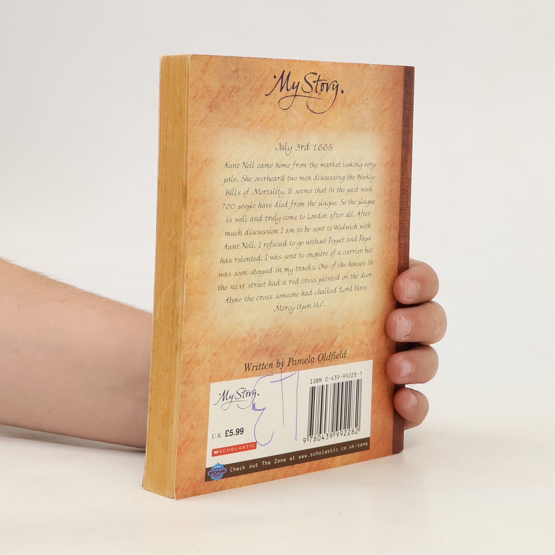 Pamela Oldfield The Great Plague. The Diary of Alice Paynton, London 1665-1666