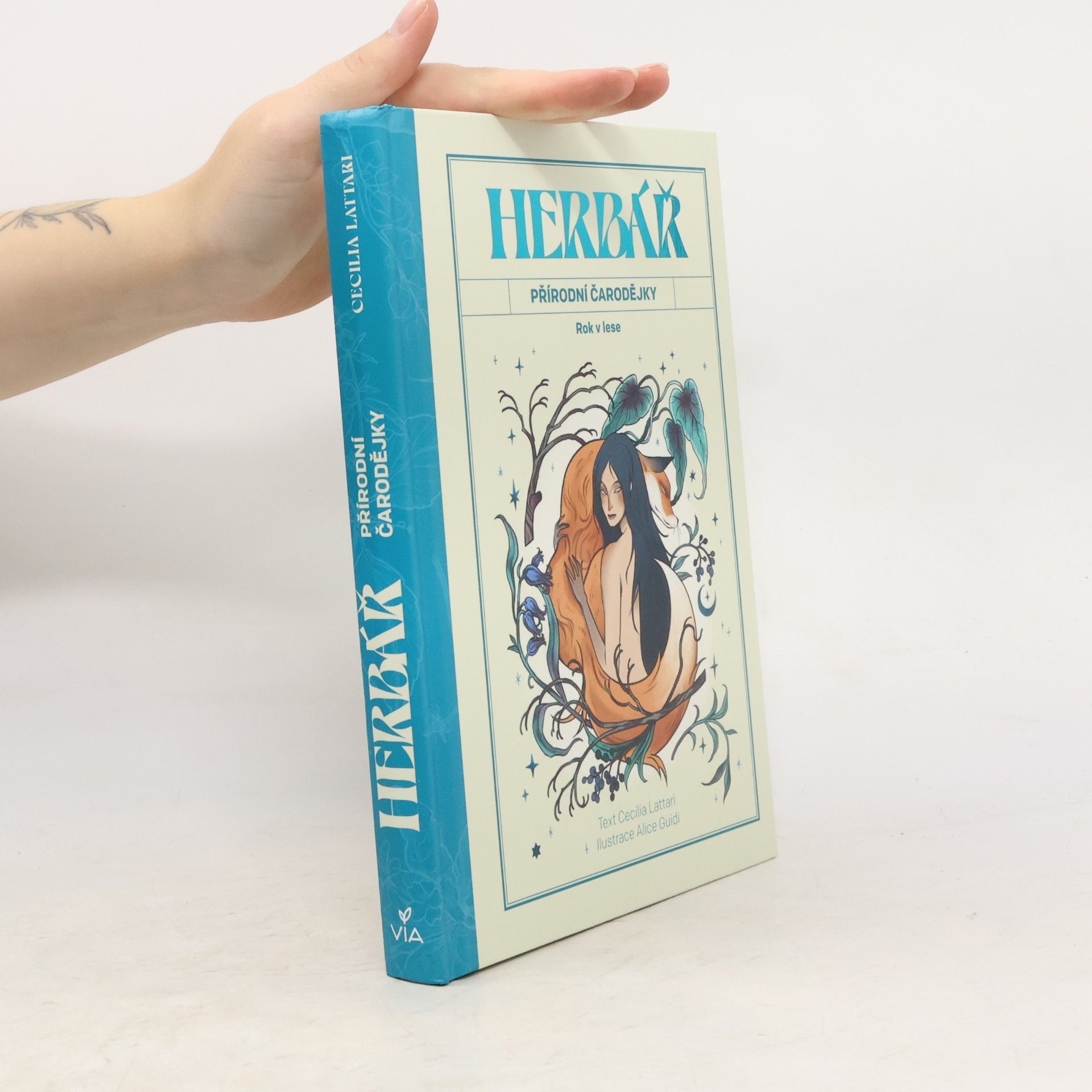 Alice Guidi Herbář přírodní čarodějky : rok v lese