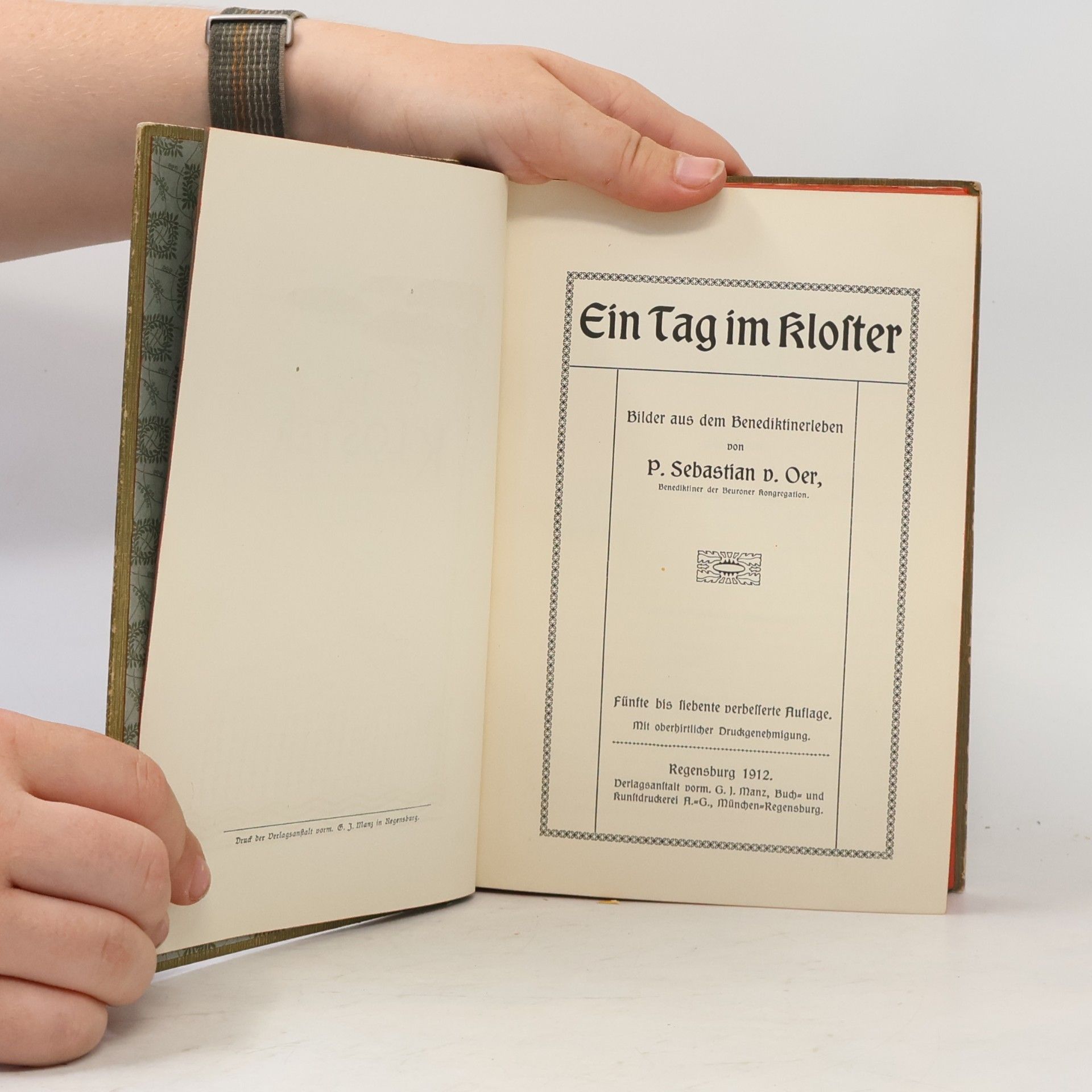 P. Sebastian v. Oer Ein Tag im Kloster