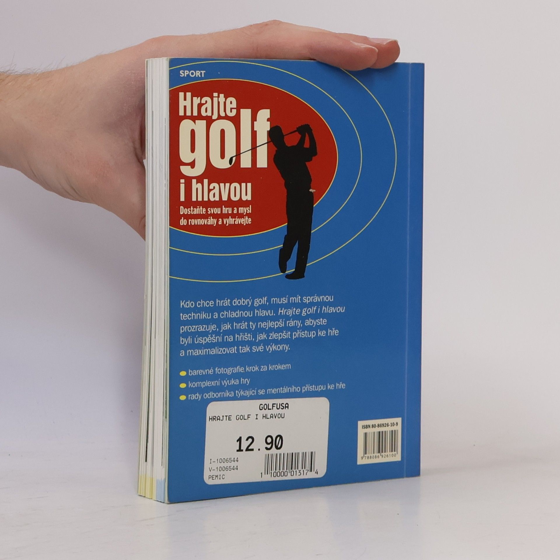 Adrian Fryer Hrajte golf i hlavou: Dostaňte svou hru a mysl do rovnováhy a vyhrávejte
