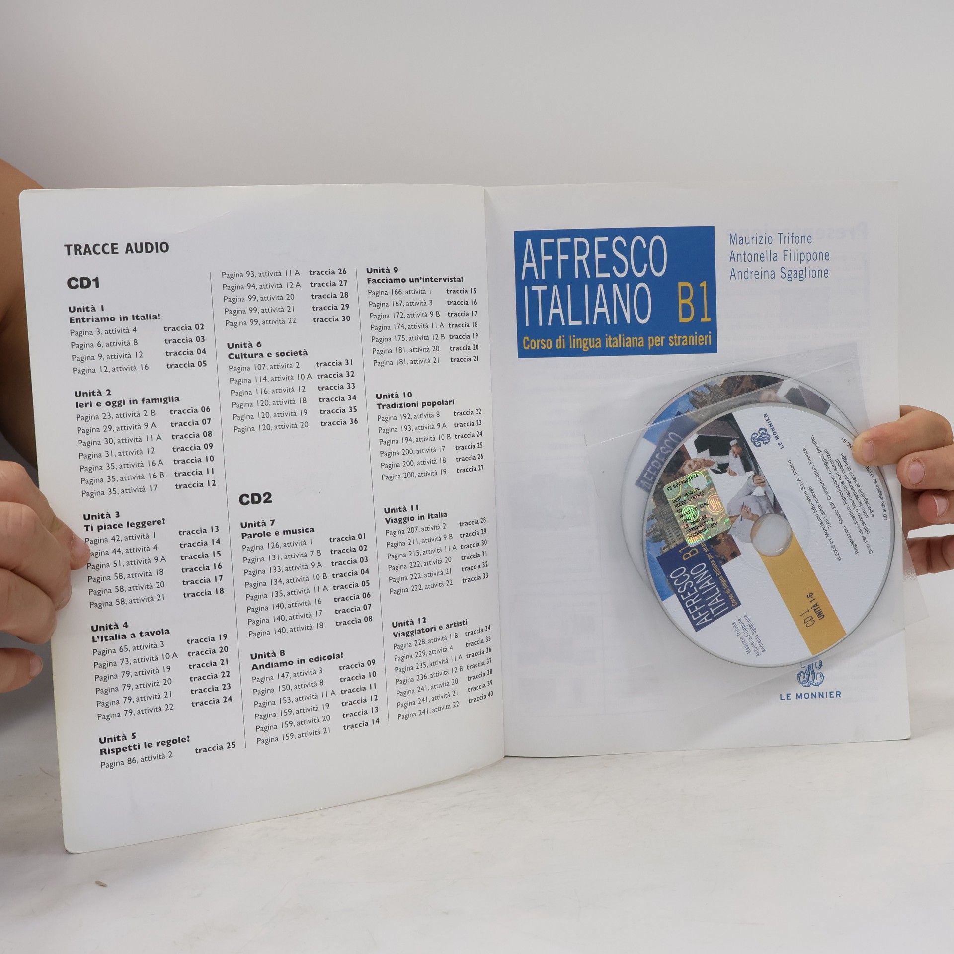 Autor neuveden Lehrbuch, Livello B1, m. 2 Audio-CDs / Affresco Italiano