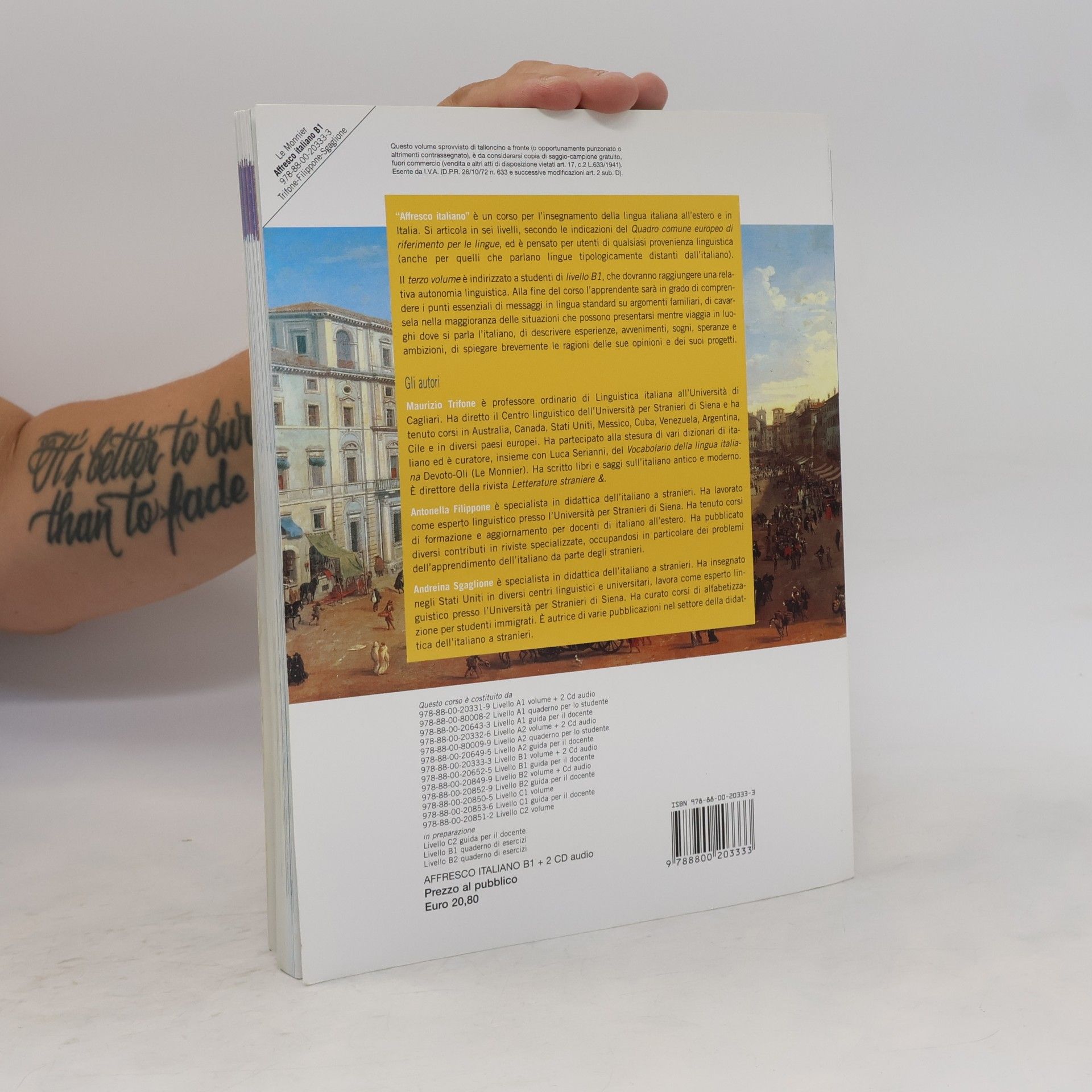 Autor neuveden Lehrbuch, Livello B1, m. 2 Audio-CDs / Affresco Italiano