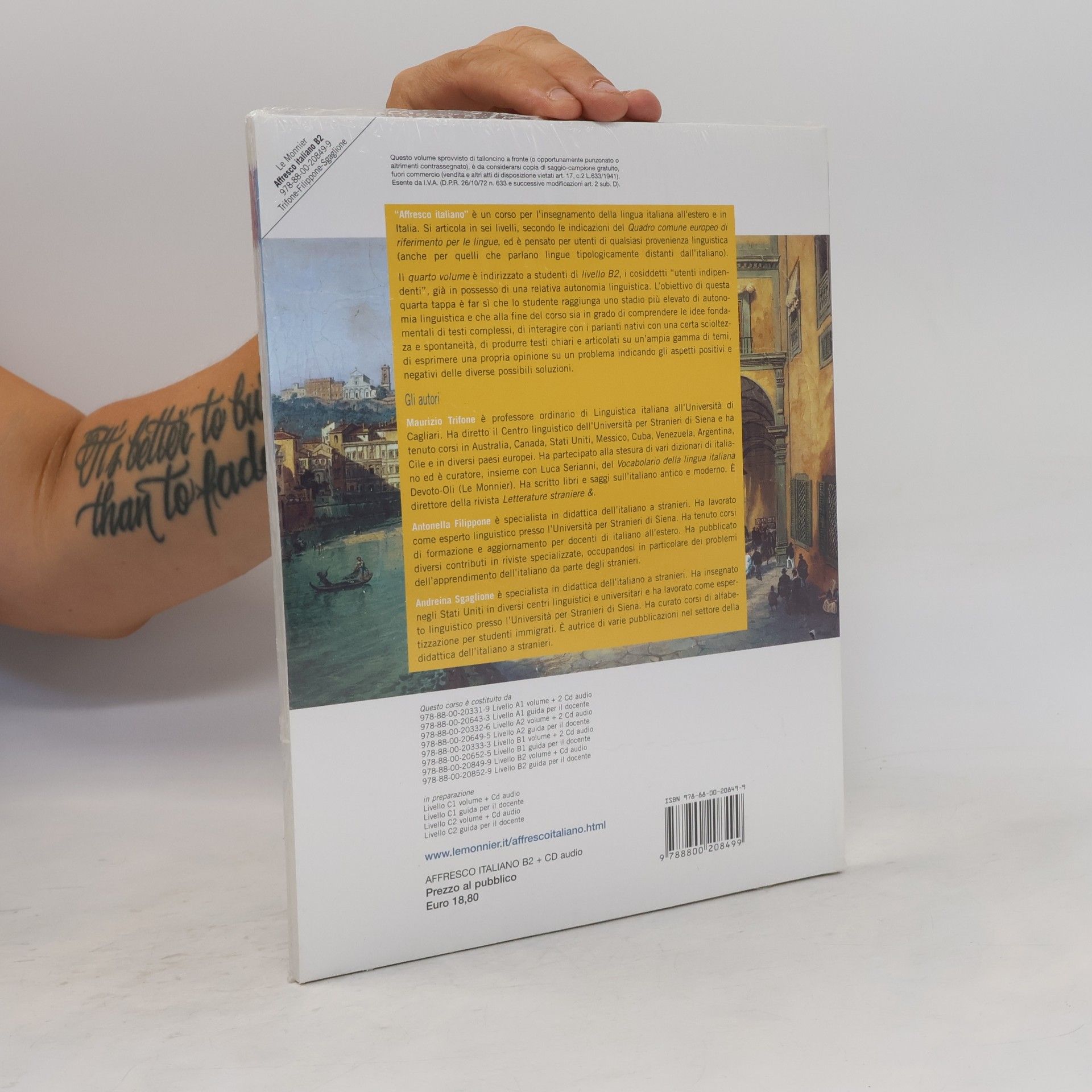 Kolektiv autorů Affresco italiano B2 Podręcznik +CD