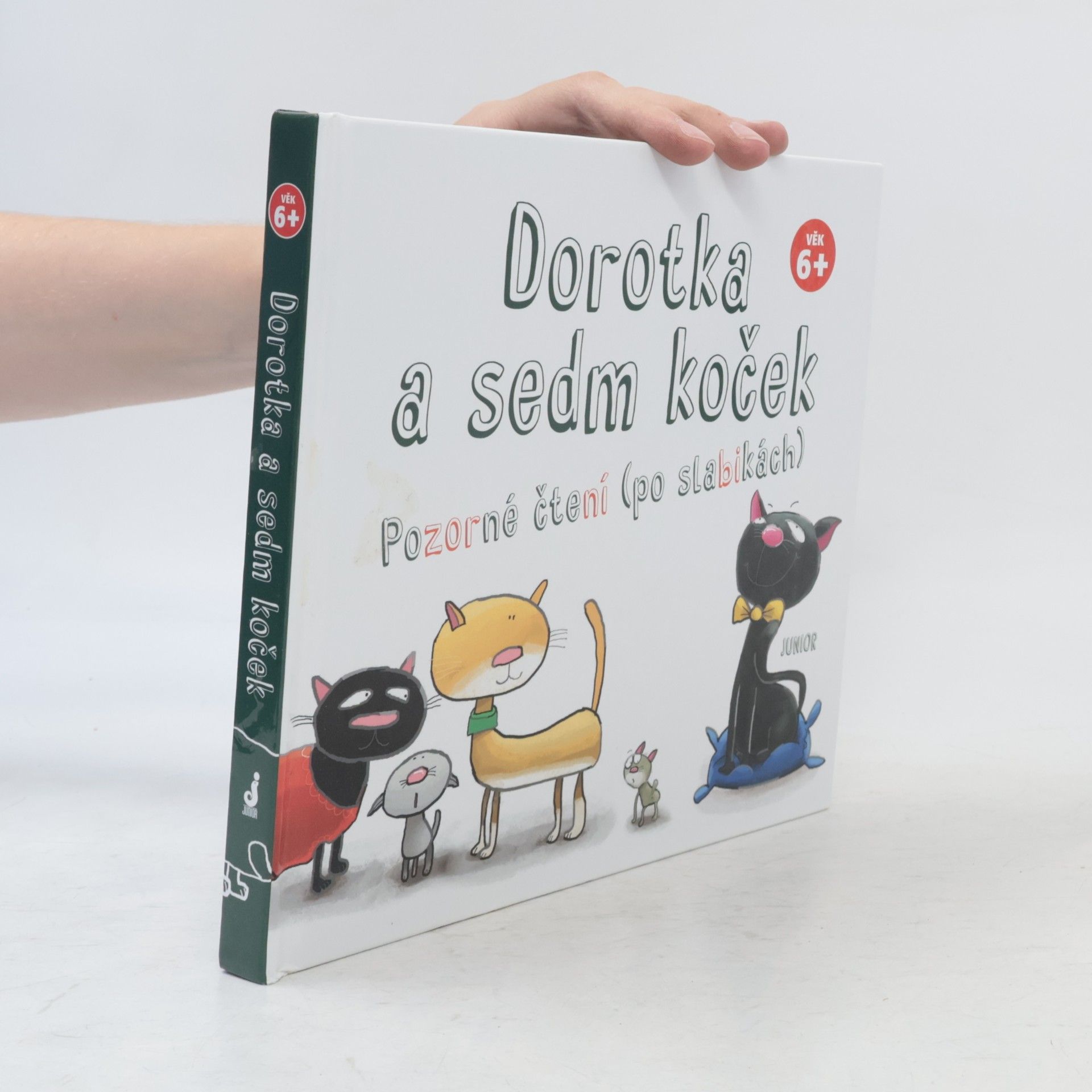 Zenon Wiewiurka Dorotka a sedm koček : pozorné čtení (po slabikách)