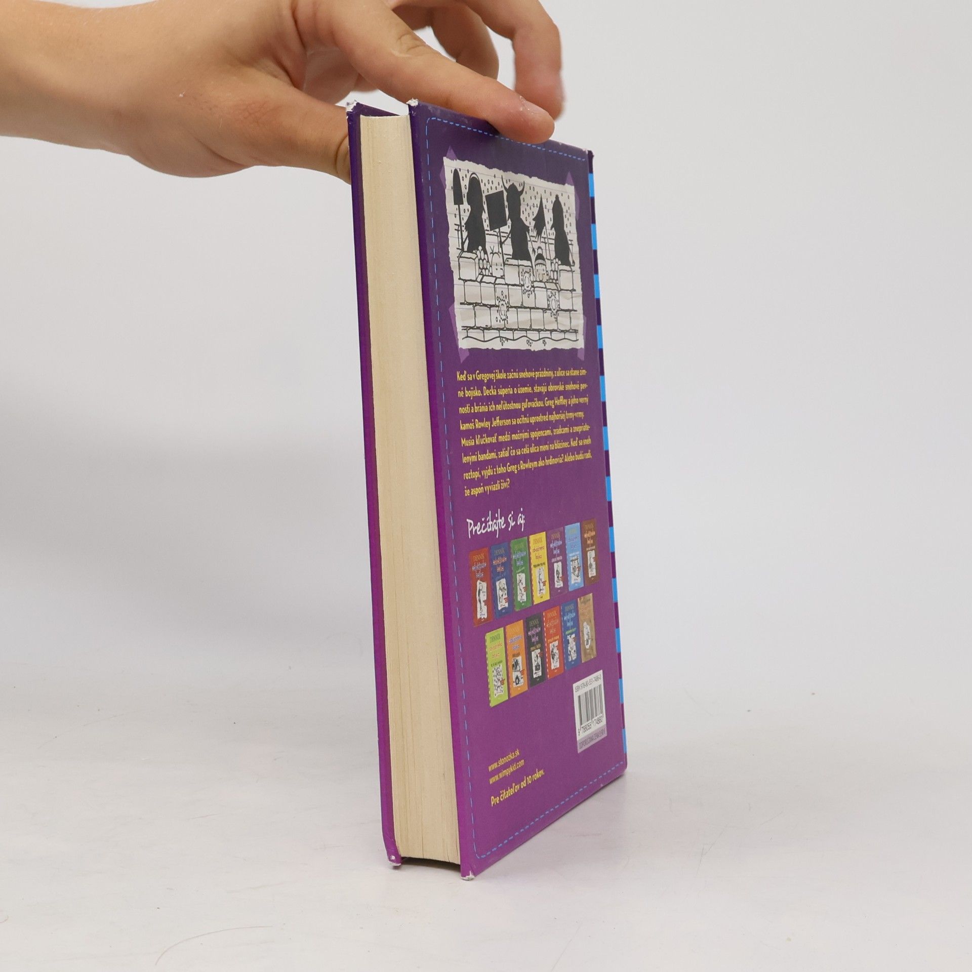 Jeff Kinney Denník odvážného bojka. Snehová bitka