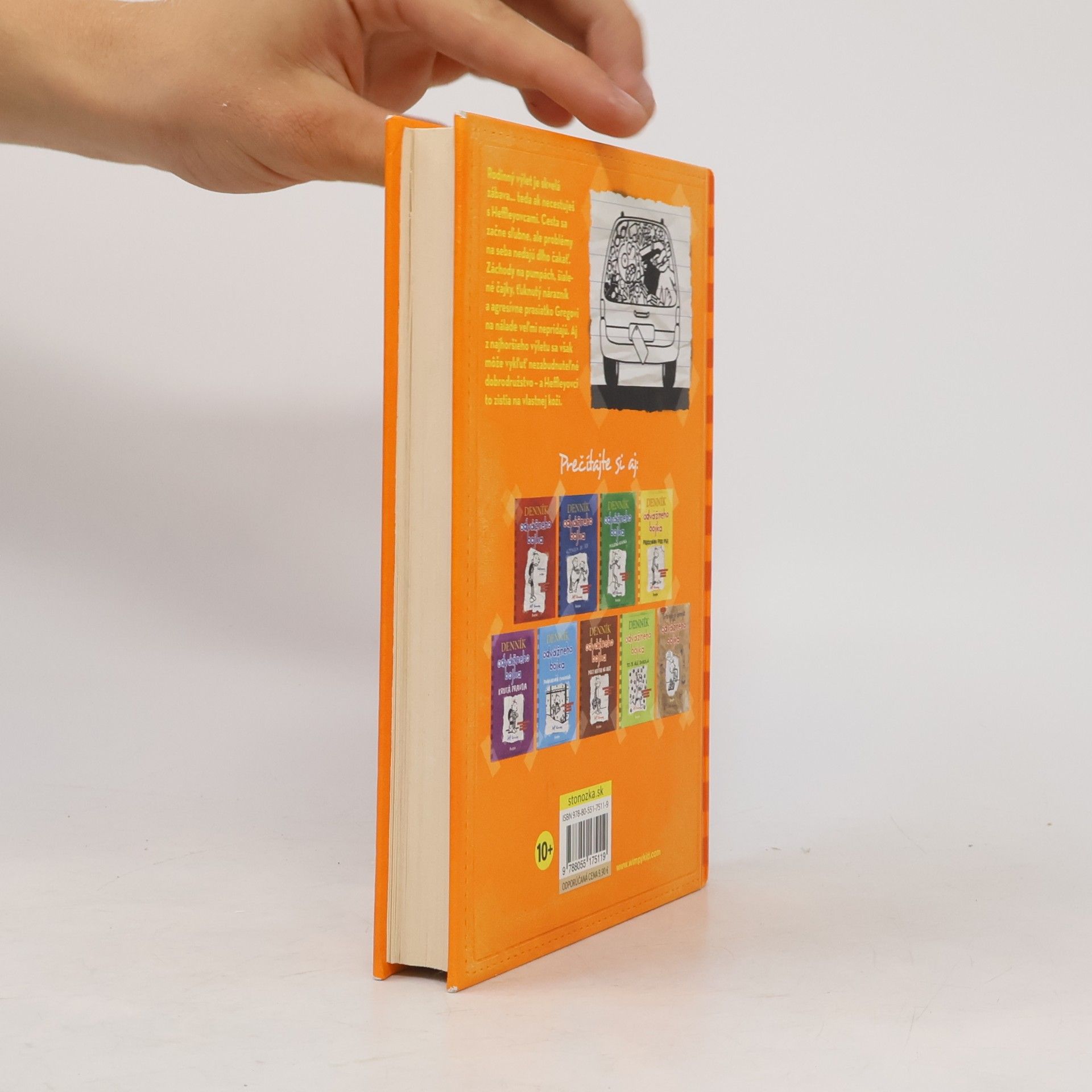 Jeff Kinney Denník odvážneho bojka 9 : dlhá cesta