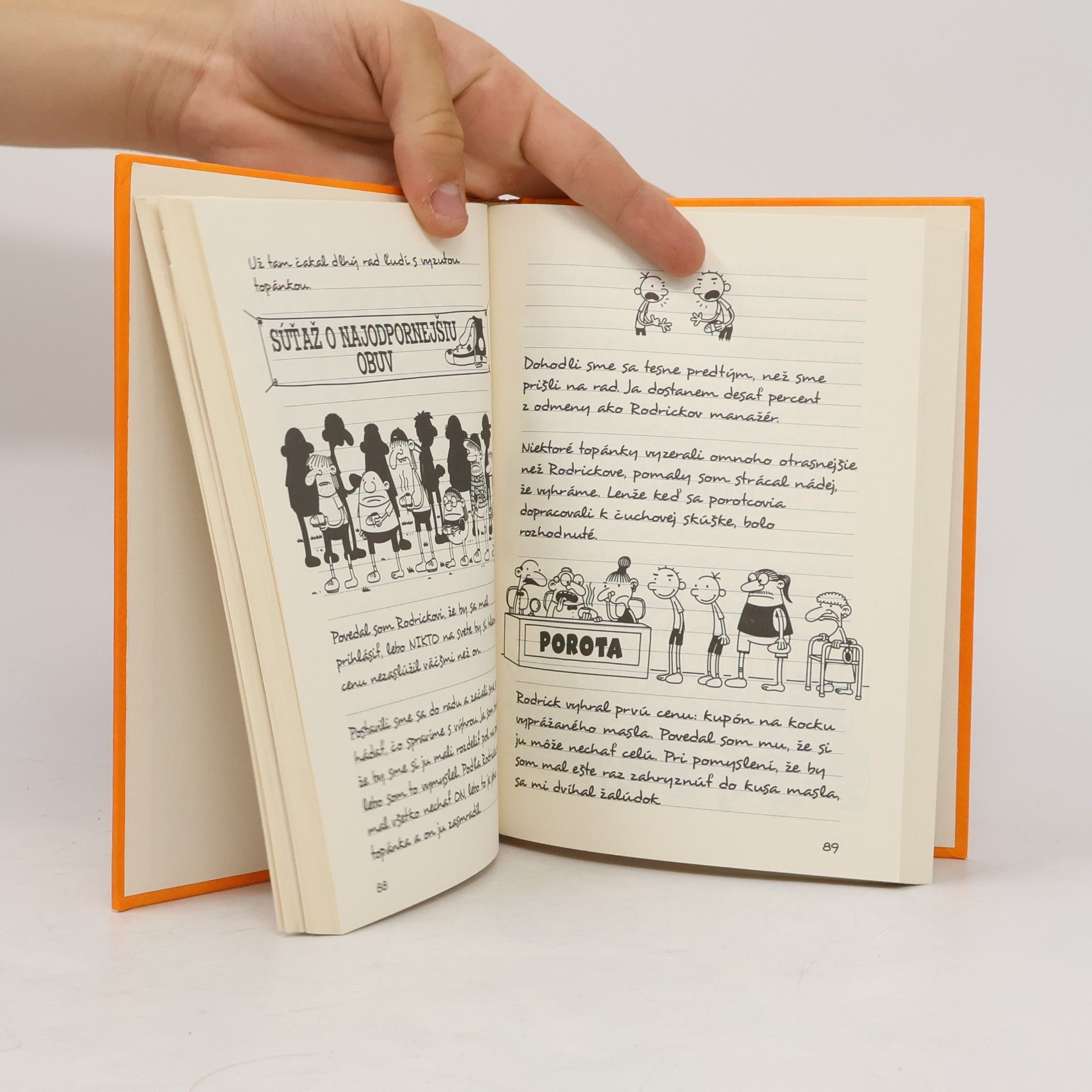 Jeff Kinney Denník odvážneho bojka 9 : dlhá cesta