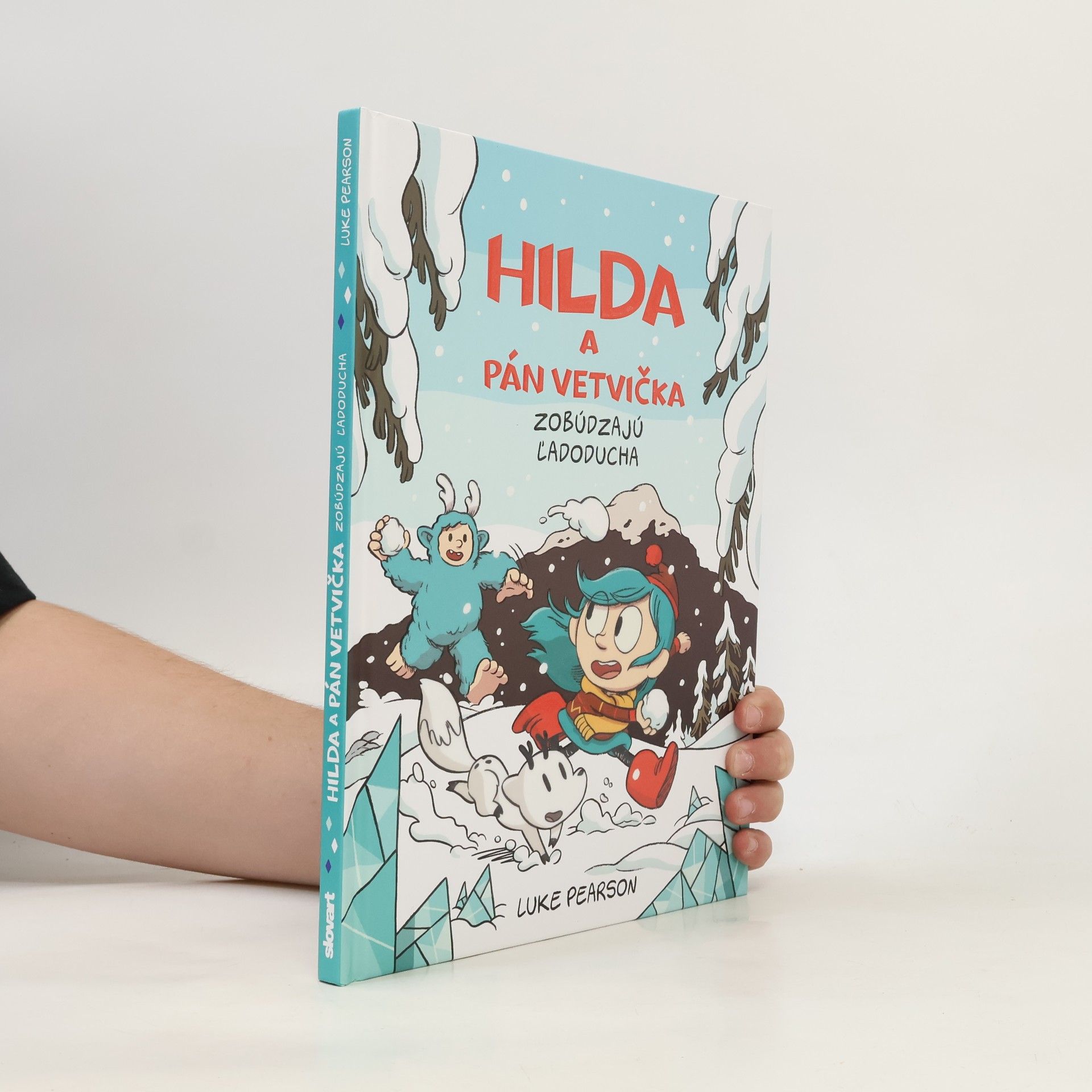 Luke Pearson Hilda a pán Vetvička zobúdzajú ľadoducha