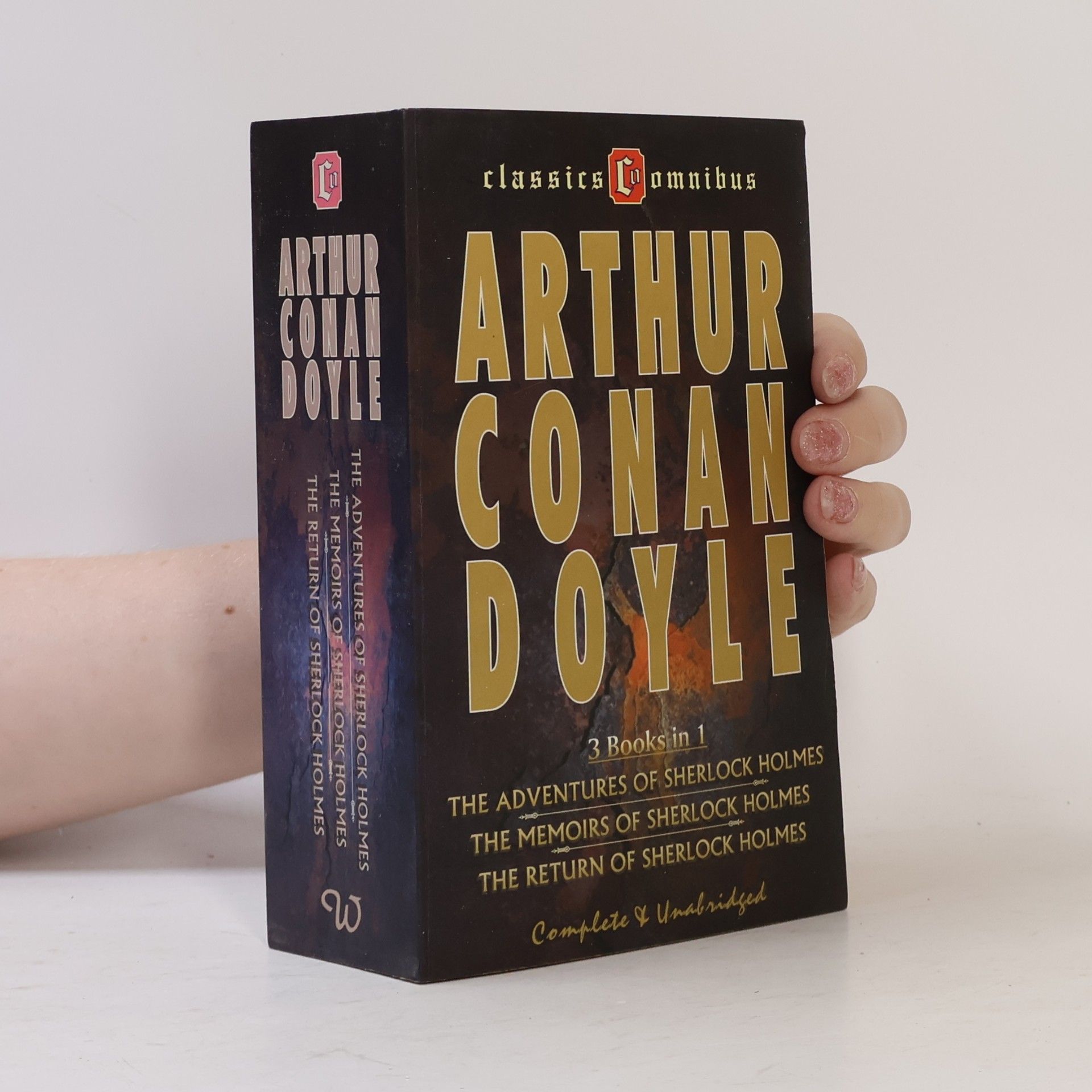 Arthur Conan Doyle The Adventure of Sherlock Holmes, The Memoirs of Sherlock Holmes, The Return of Sherlock Holmes (3 knihy v 1 svazku)