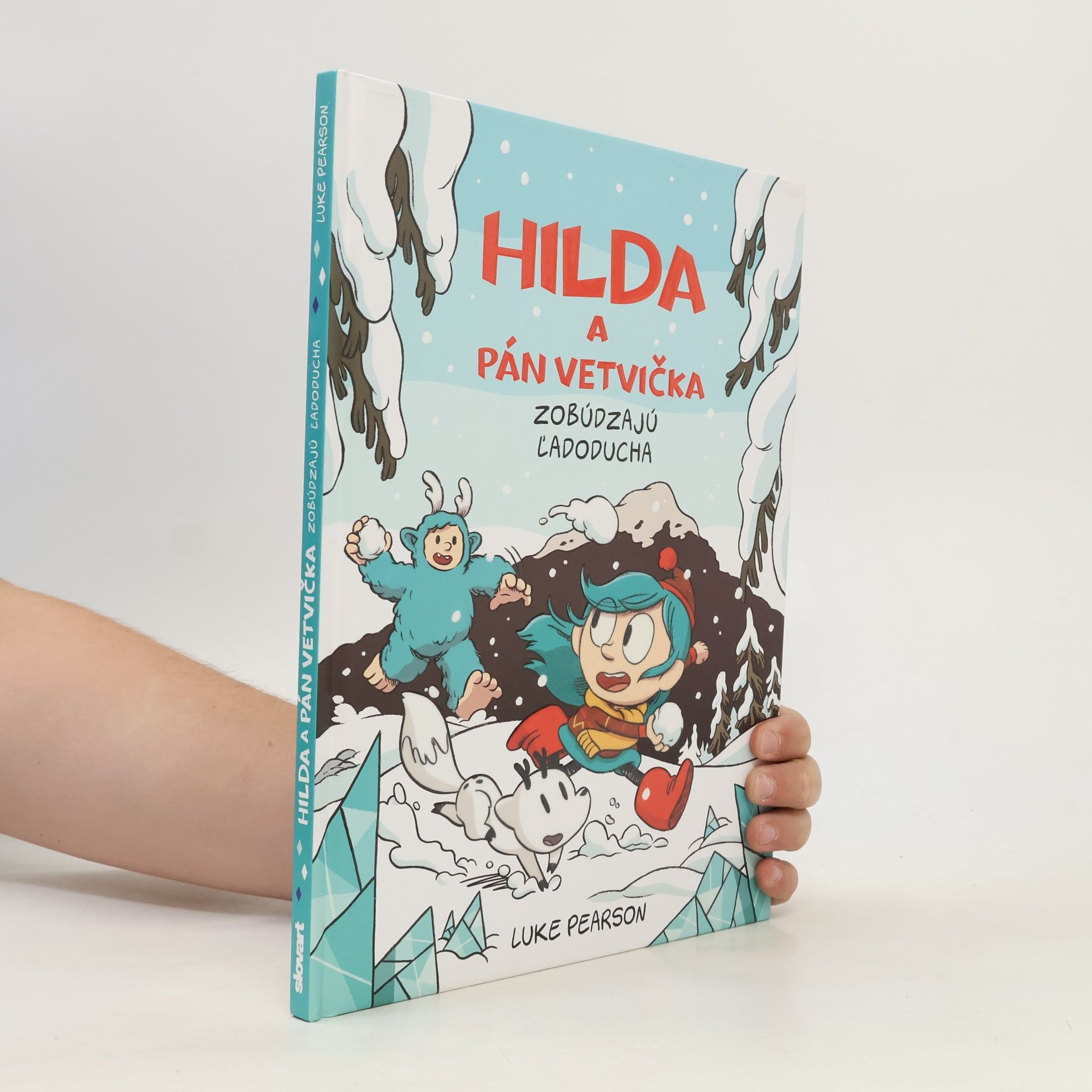 Luke Pearson Hilda a pán Vetvička zobúdzajú ľadoducha