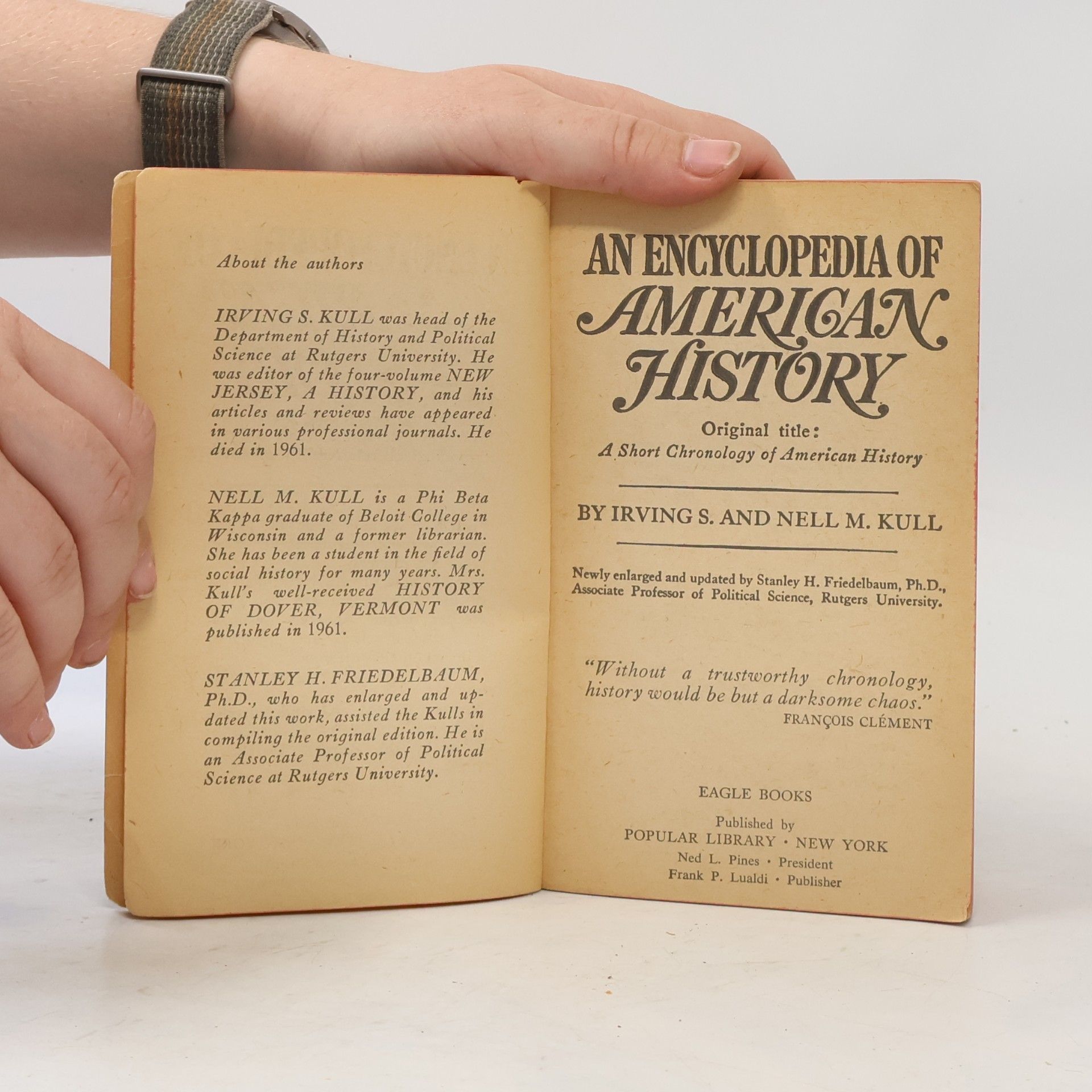 Autorenkollektiv An Encyclopedia of American Story in Chronological Order